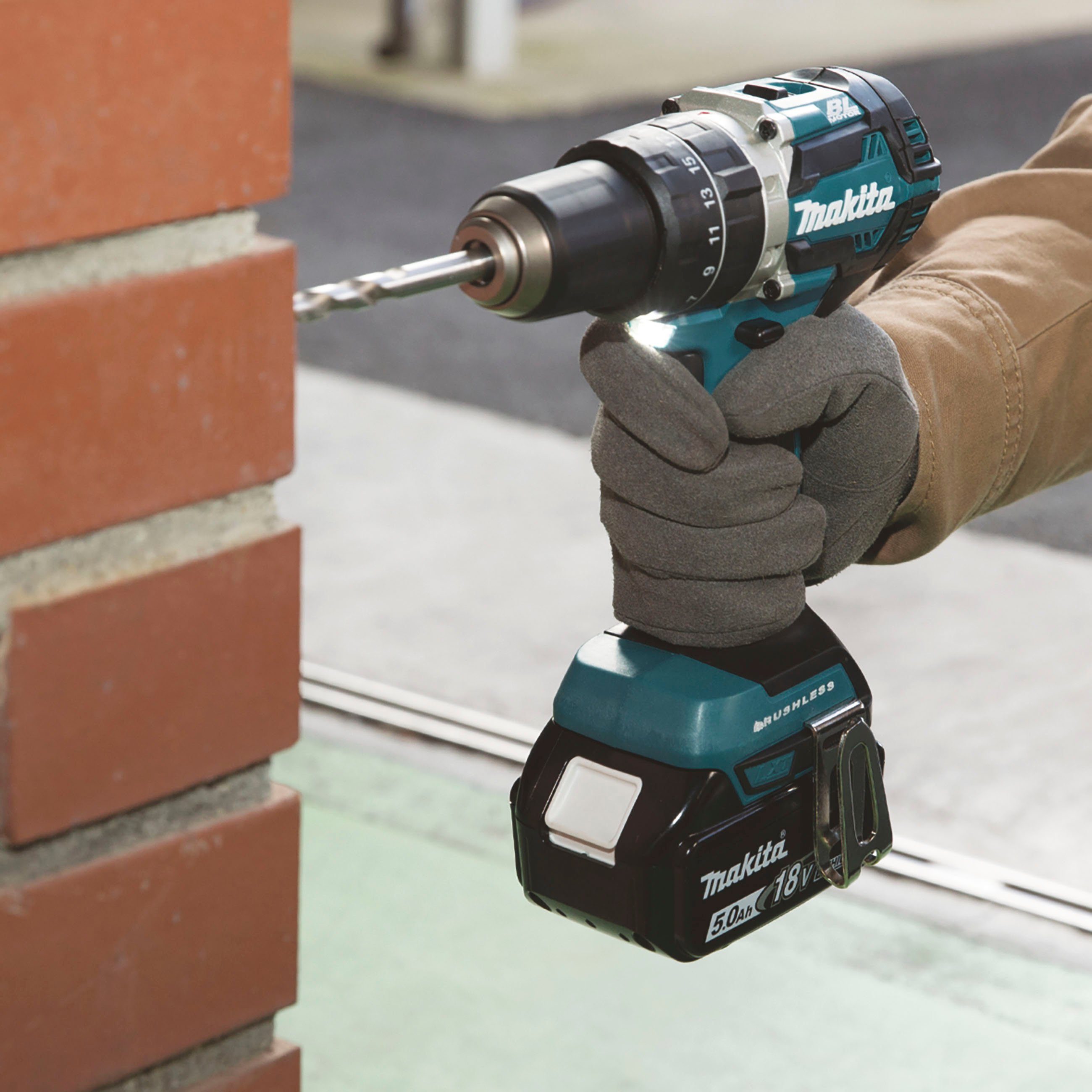 Makita Akku-Schlagbohrschrauber DHP482Z, max. 1900 U/min, ohne Akku und Ladegerät – Bild 5 von 5