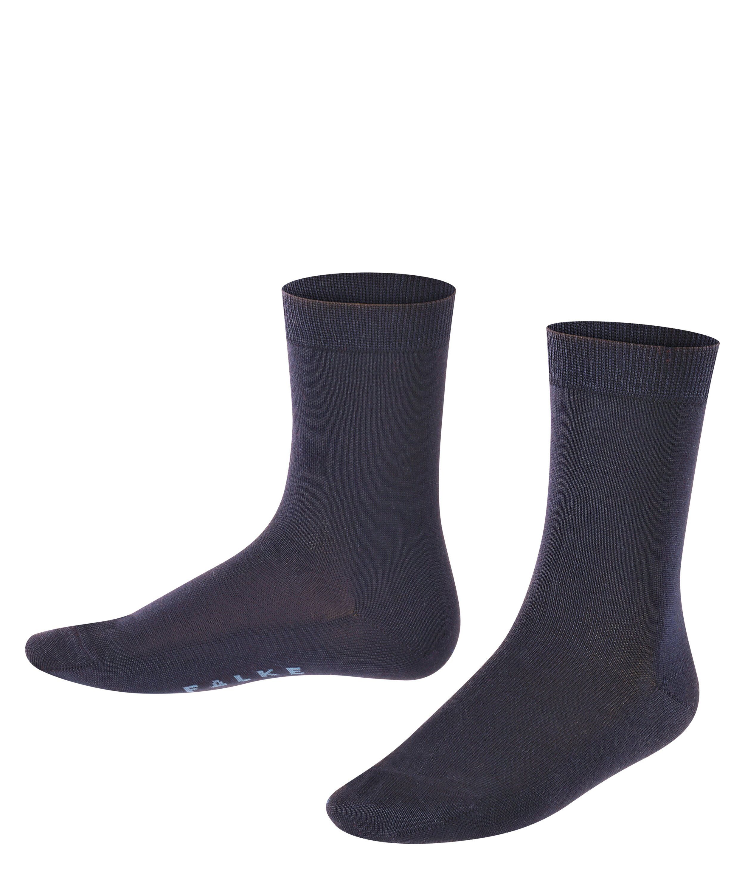 FALKE Socken Cotton Finesse (1-Paar) darkmarine (6170)
