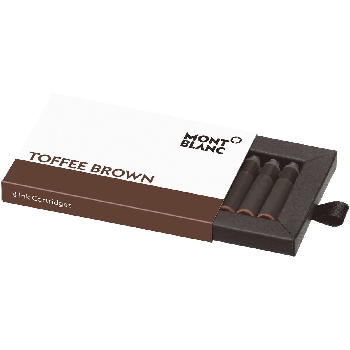 MONTBLANC Füllhalter Tintenpatrone - 8 Stück toffee brown.