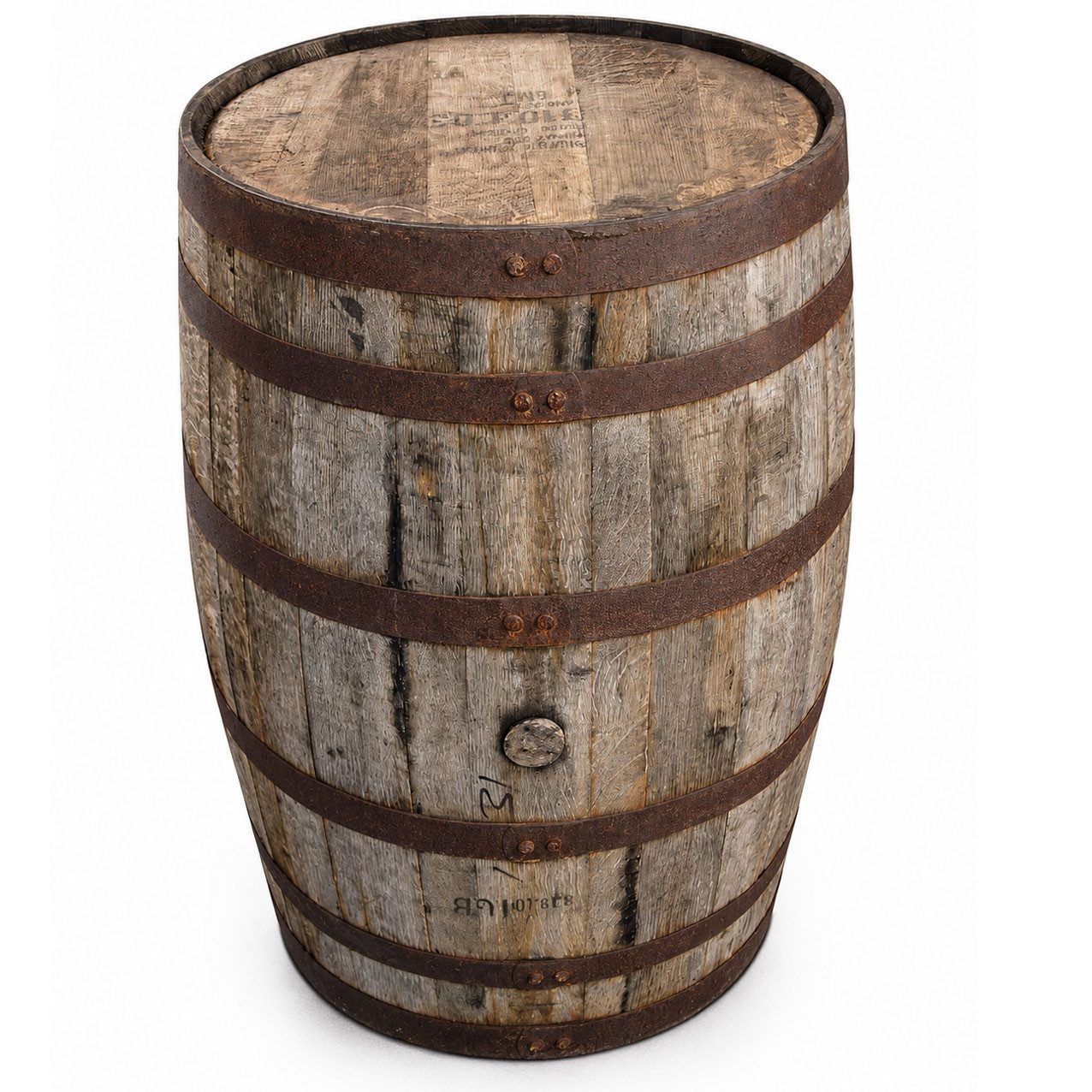 Temesso Stehtisch Whiskyfass 190l original aus Schottland
