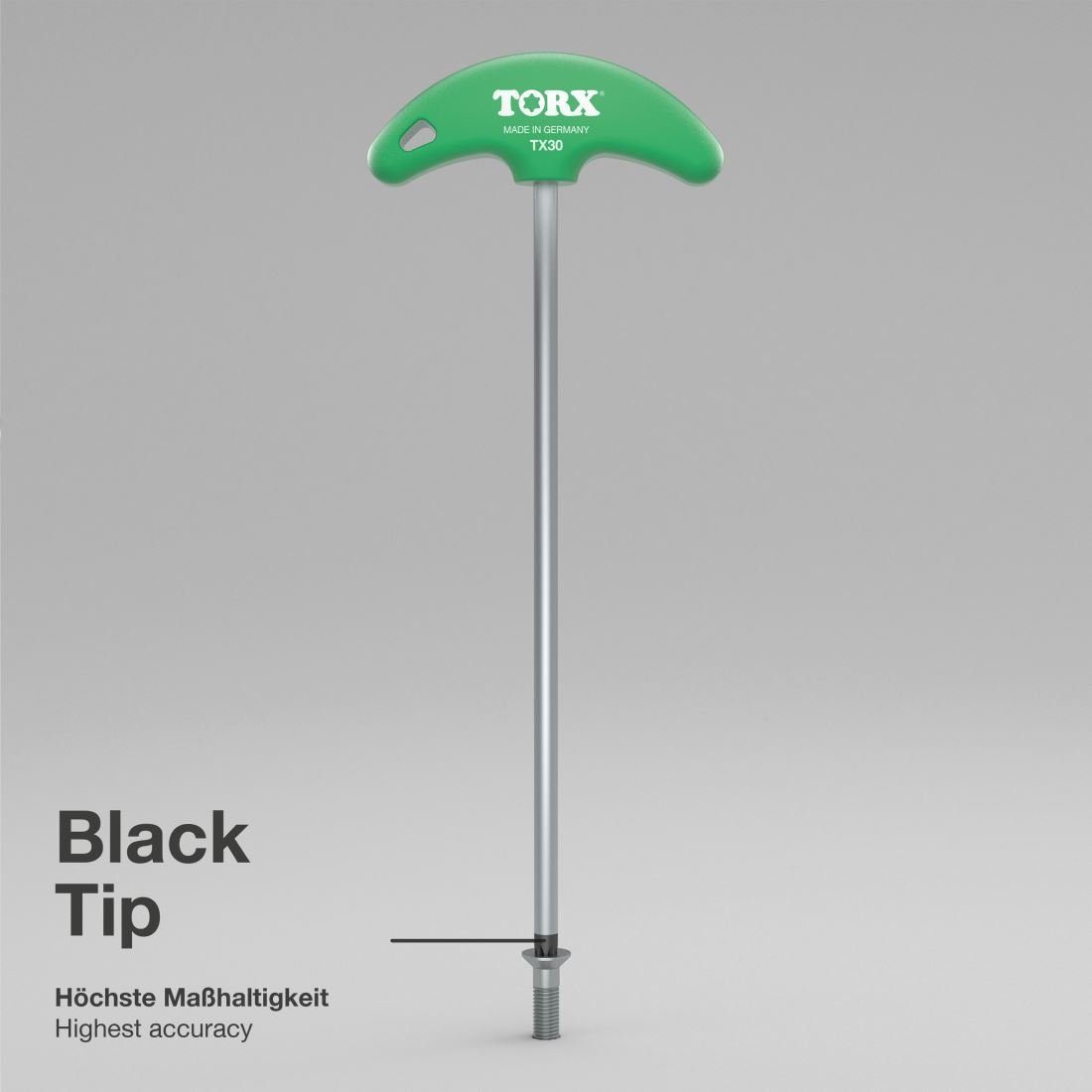 TORX Torxschlüssel T-Griff Schraubendreher Set TX9 extra 8tlg lang TX40, 