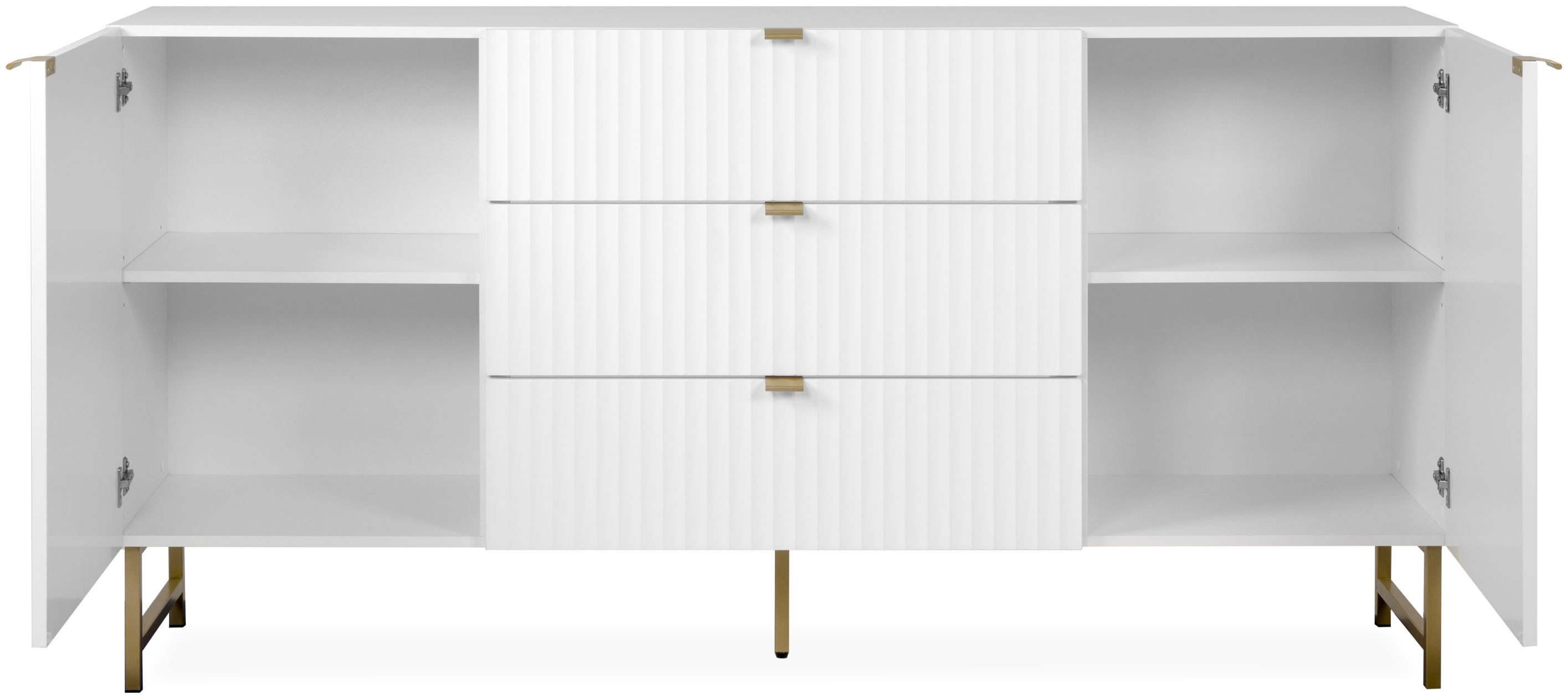 Finori Sideboard, Weiß B x H x T ca. 179 x 90 x 40,5 cm