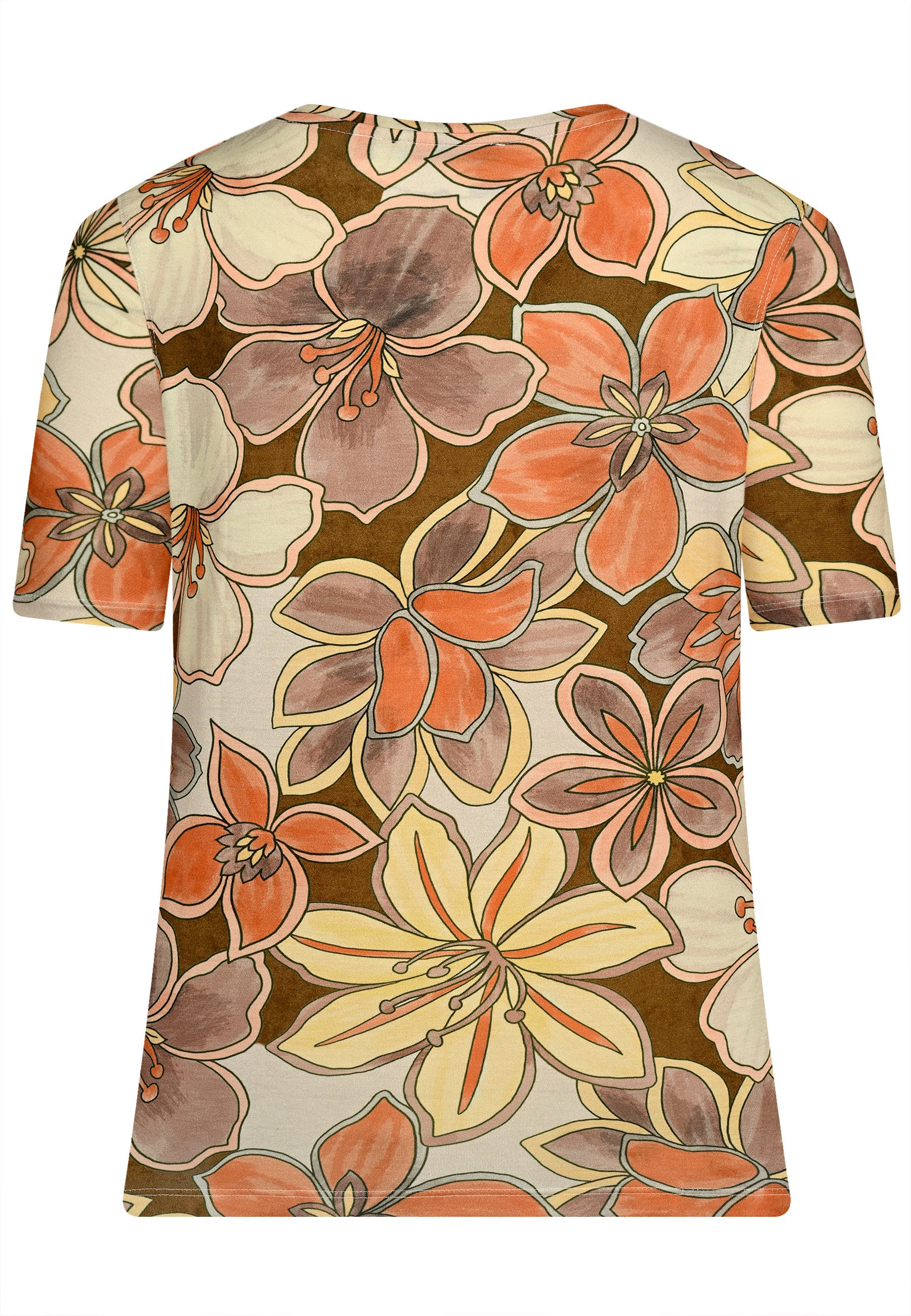 BICALLA T-Shirt Shirt mit Blüten-Print in günstig online kaufen