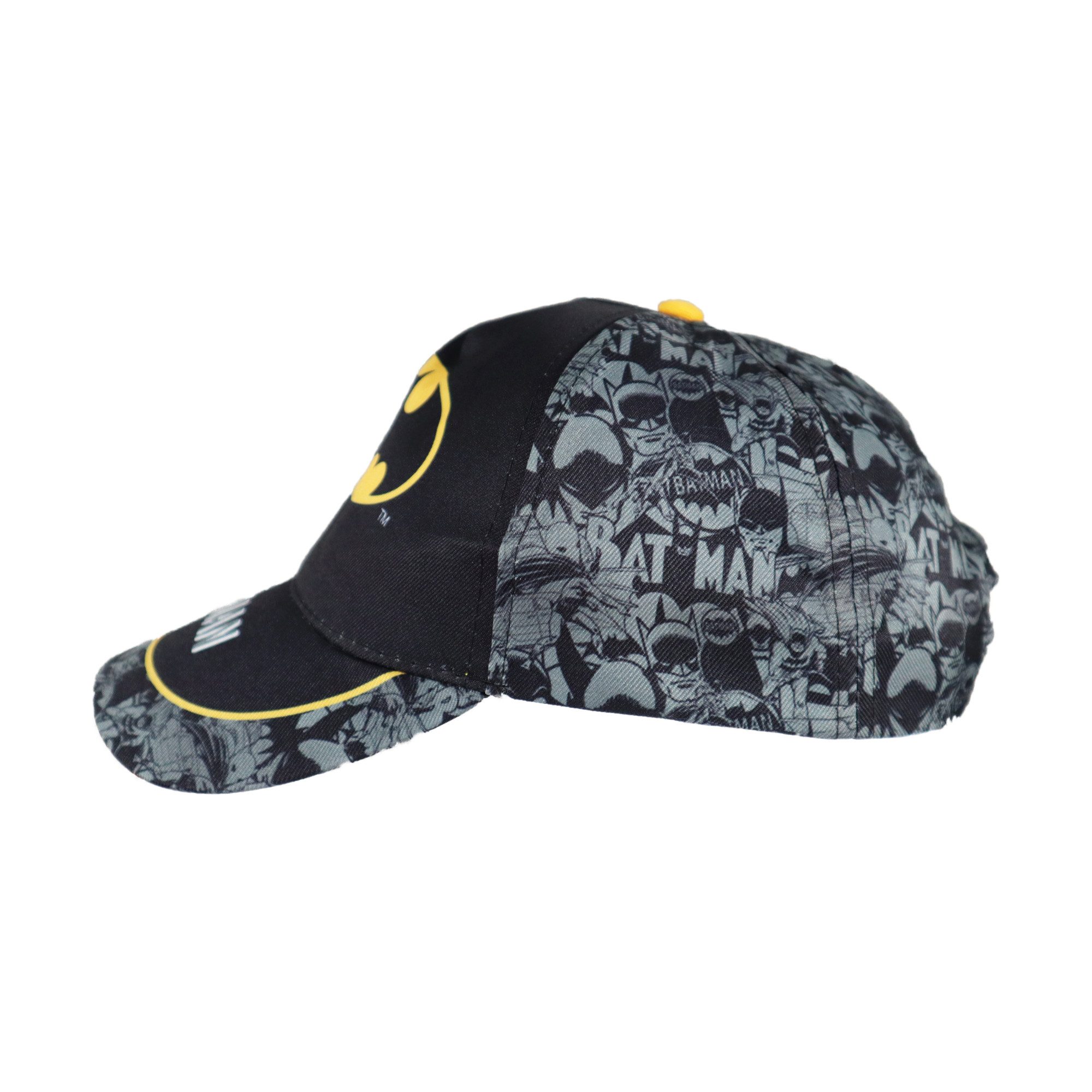 DC Comics Baseball Cap DC Comics Batman Classic Jungen Basecap Baseball Kappe Gr. 54 bis 56
