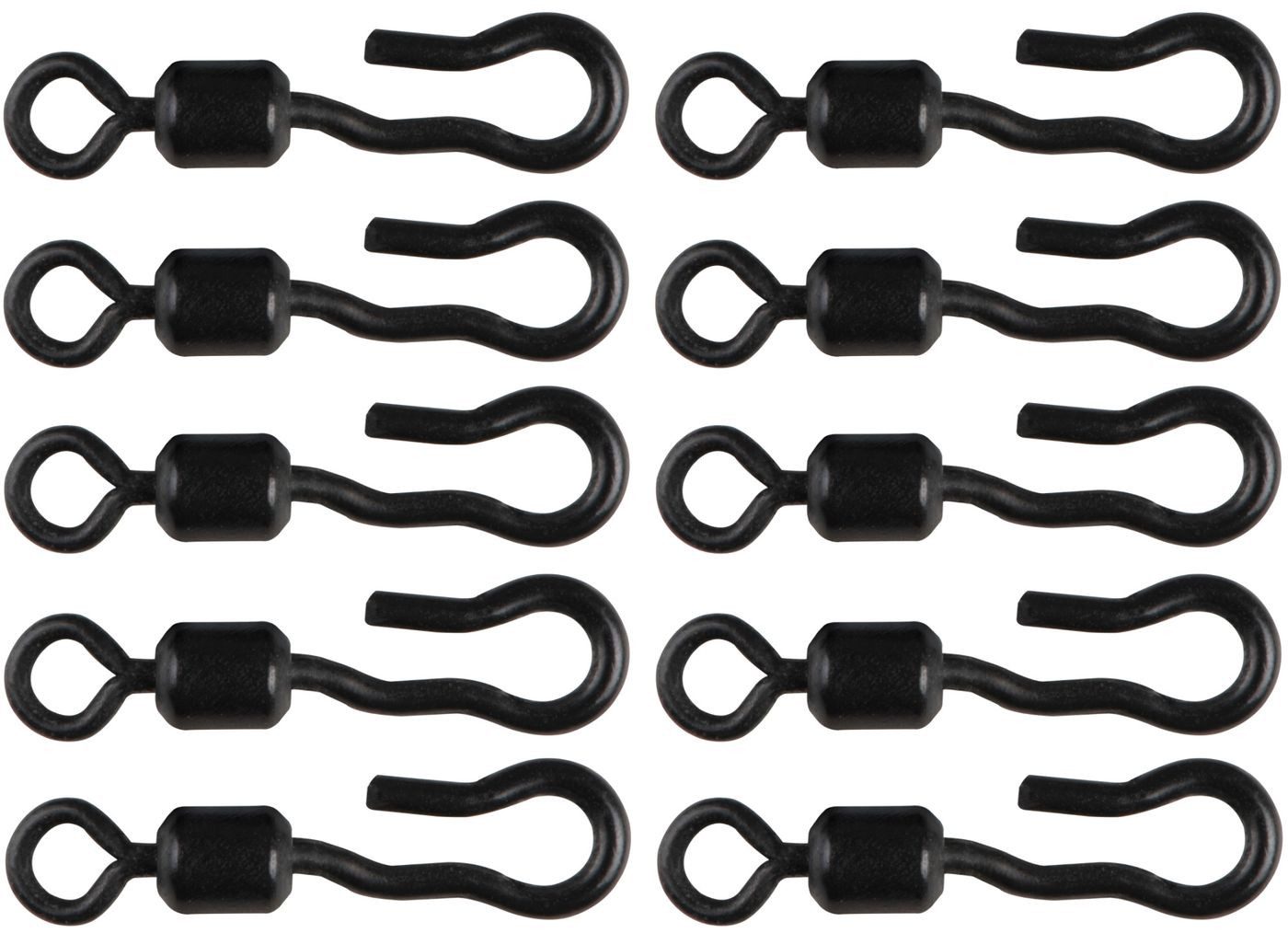 Schnurverbinder Fox Edges Kwik Change Mini Hook Swivel Gr. 11 - 10 Karpfenwirbel
