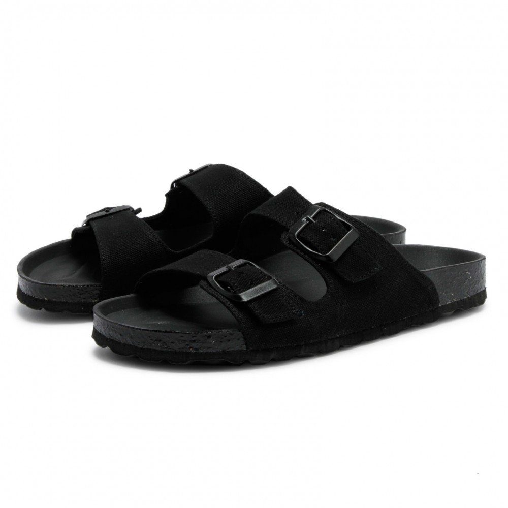 vegane Grand Black, Step Sandalen Sandale Luna Shoes