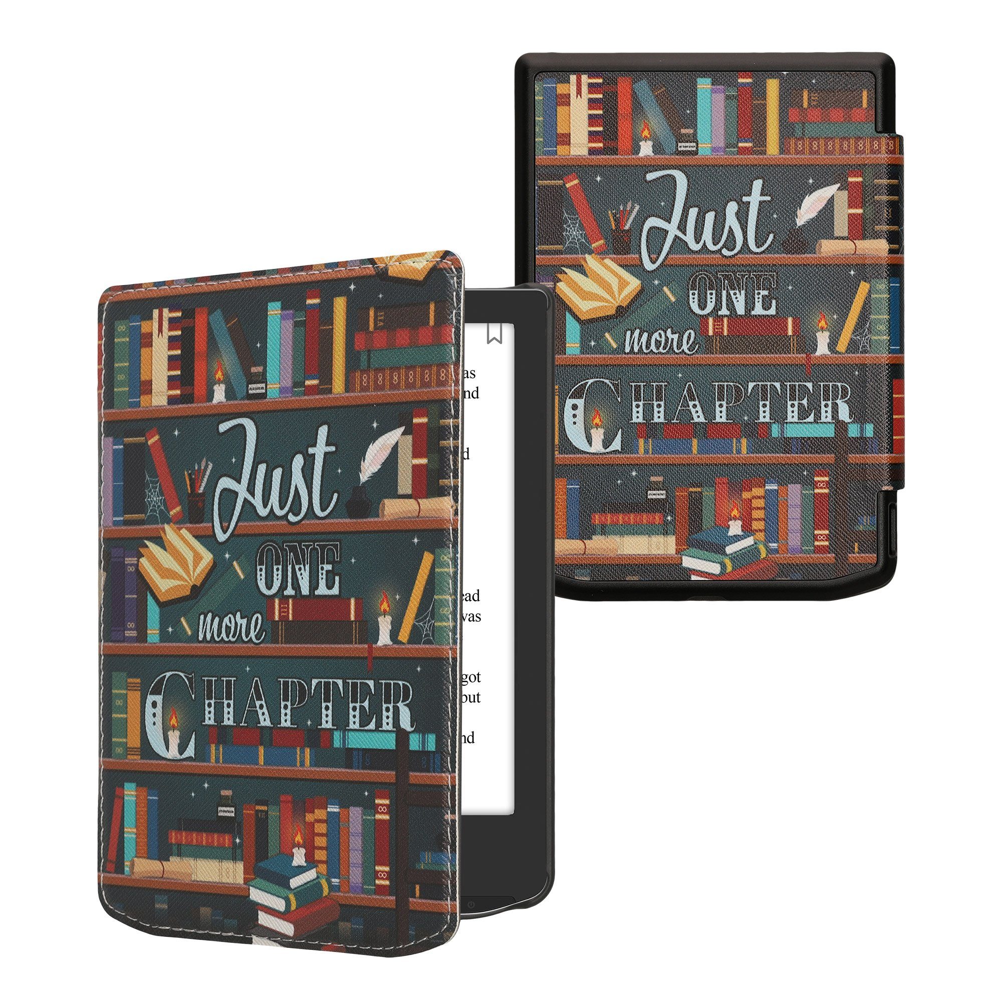 kwmobile E-Reader-Hülle Klapphülle für Pocketbook Verse / Verse Pro / Verse Color / Vivlio, Hülle eReader