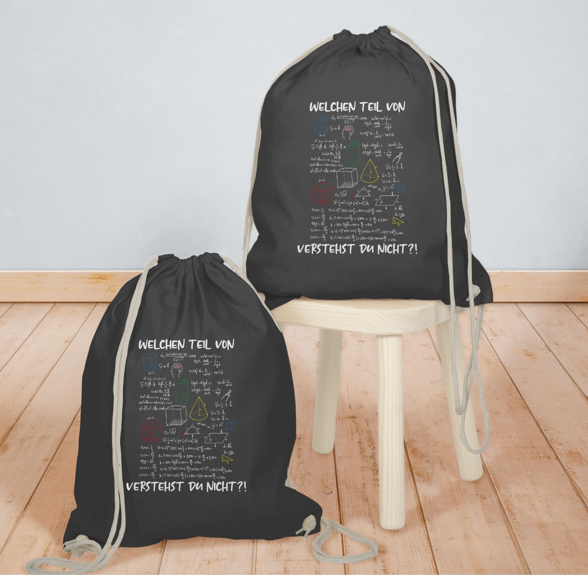 Shirtracer Turnbeutel Welchen Teil von Mathe Physik Rechnen verstehst du nicht I Geschenk Ma, Lehrer