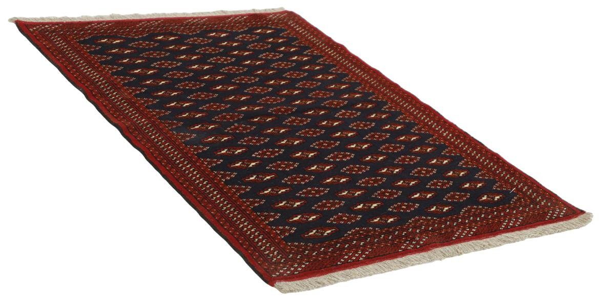 Orientteppich Turkaman 106x143 rechteckig, Orientteppich mm Trading, Handgeknüpfter 6 Höhe: Nain Perserteppich, 