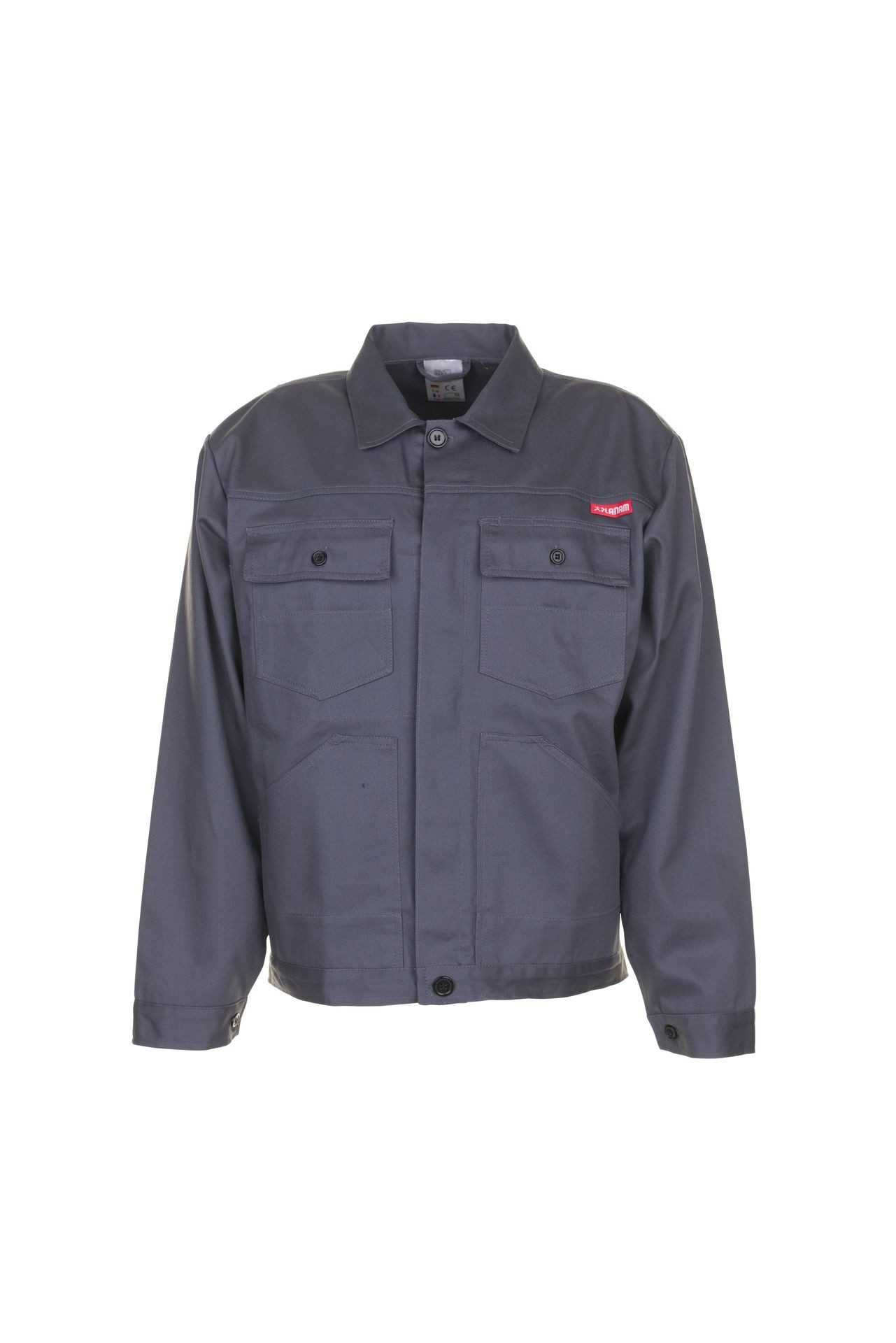 Planam Arbeitsjacke PLANAM Herren Bundjacke BW-290 Brusttaschen Reißfest Grau