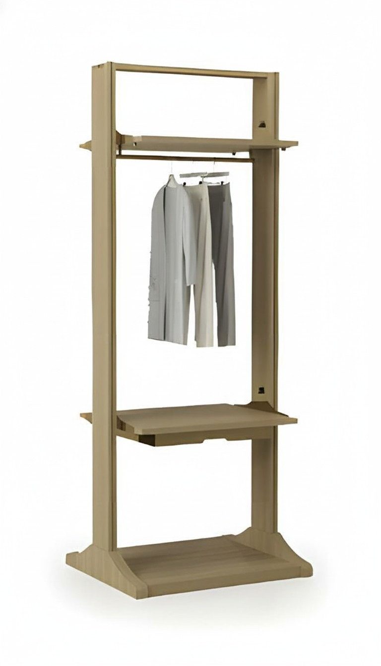 JVmoebel Schrank-Set Begehbarer Kleiderschrank Raumteiler in modernem Design mit Fächern, (1-St., Schrank System EGO.04), Made in Europa