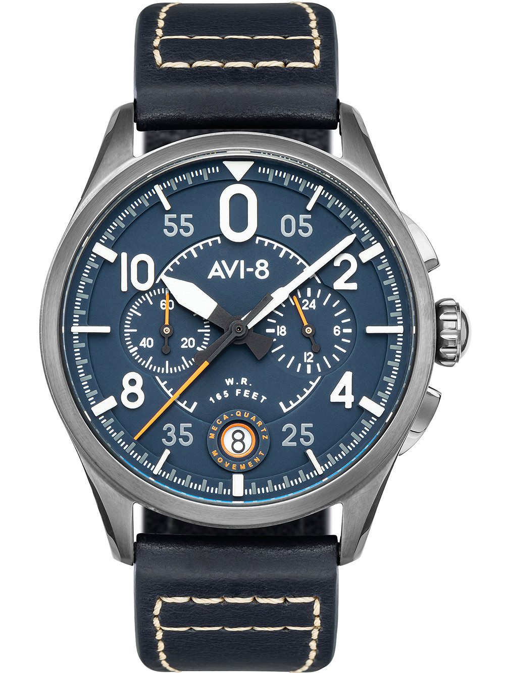 AVI-8 Quarzuhr AVI-8 AV-4089-04 Spitfire Chronograph Herrenuhr 42mm 5ATM AVI-8 AV-4089-04 Spitfire Chronograph Herrenuhr 42mm 5ATM