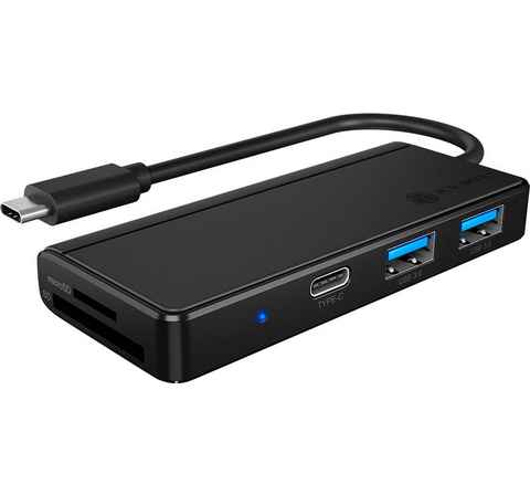 ICY BOX USB 3.0 Type-C® Hub & Kartenleser Computer-Adapter