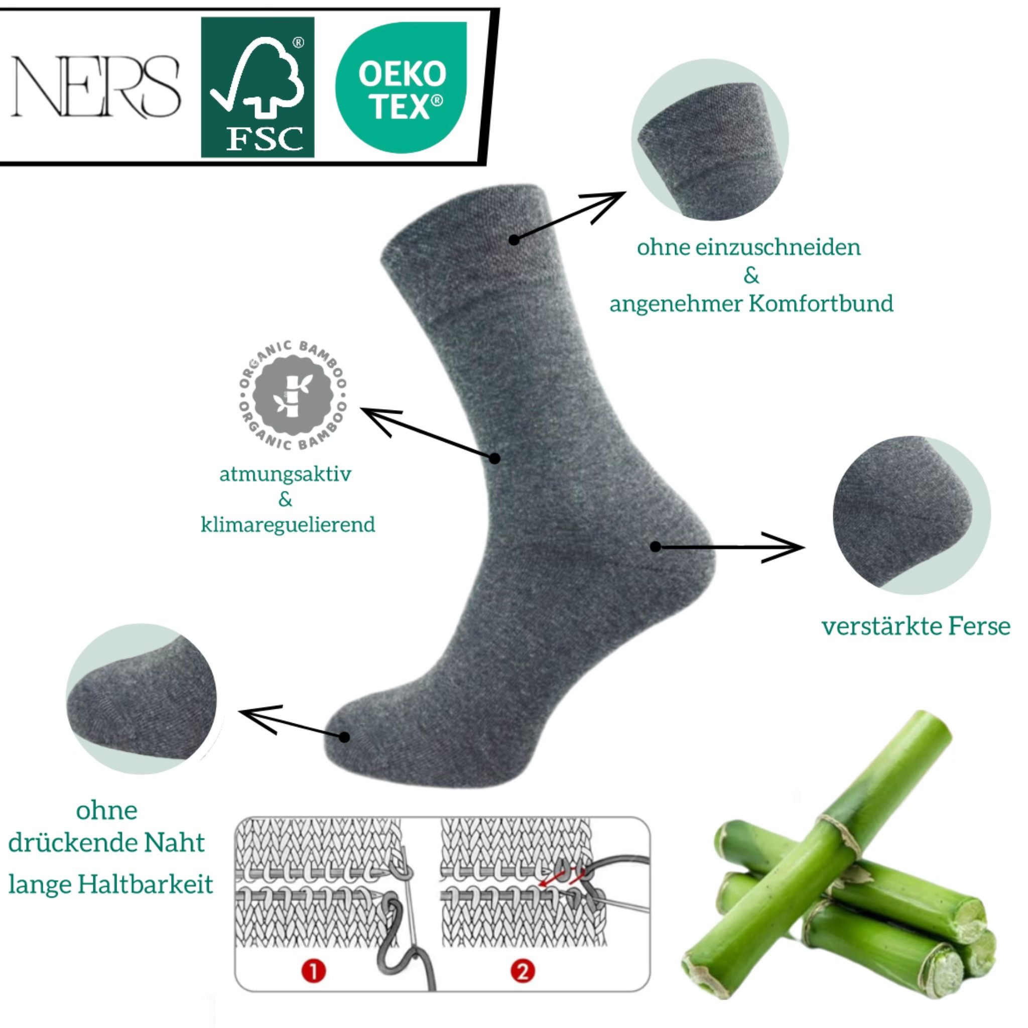 NERS Basicsocken 9 Paar Socken aus günstig online kaufen