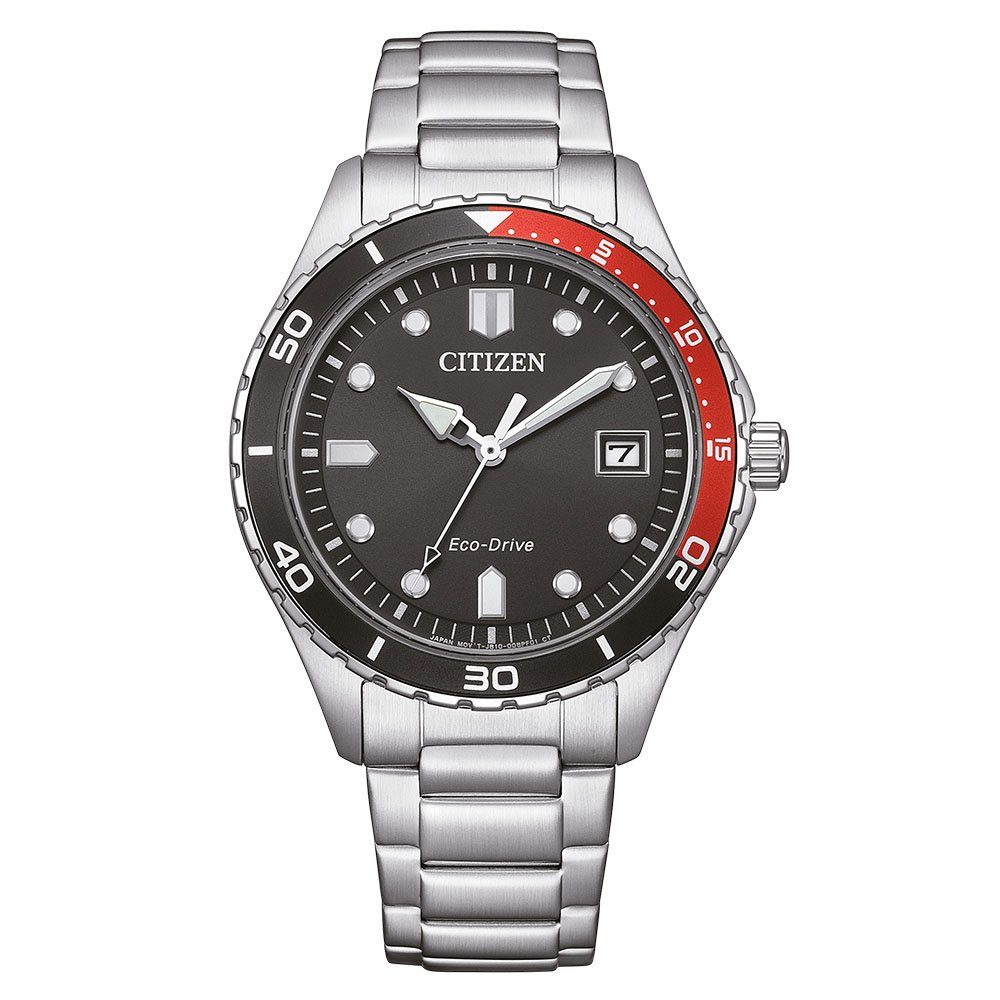 Quarzuhr Citizen Herren Sporty Diver Solar Uhr AW1820-81E AW1820-81E