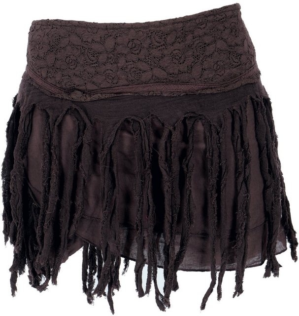 Guru-Shop Minirock Psytrance Goa Minirock, Hippie Rock,.. alternative Bekle günstig online kaufen