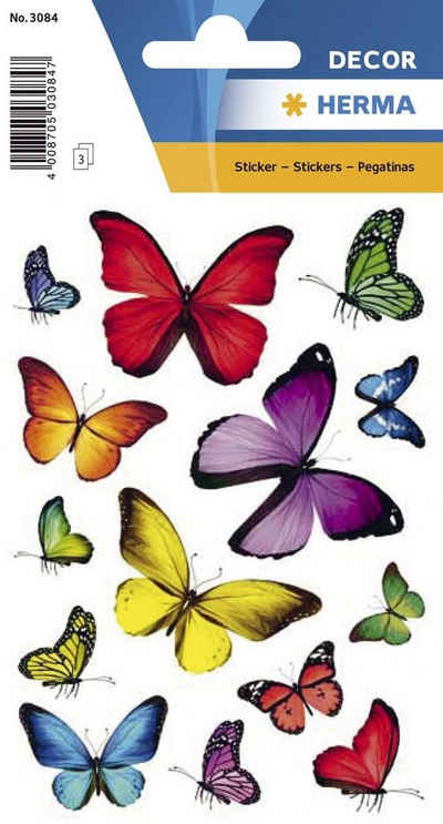 HERMA Etiketten HERMA Sticker DECOR "Schmetterlingsvielfalt"