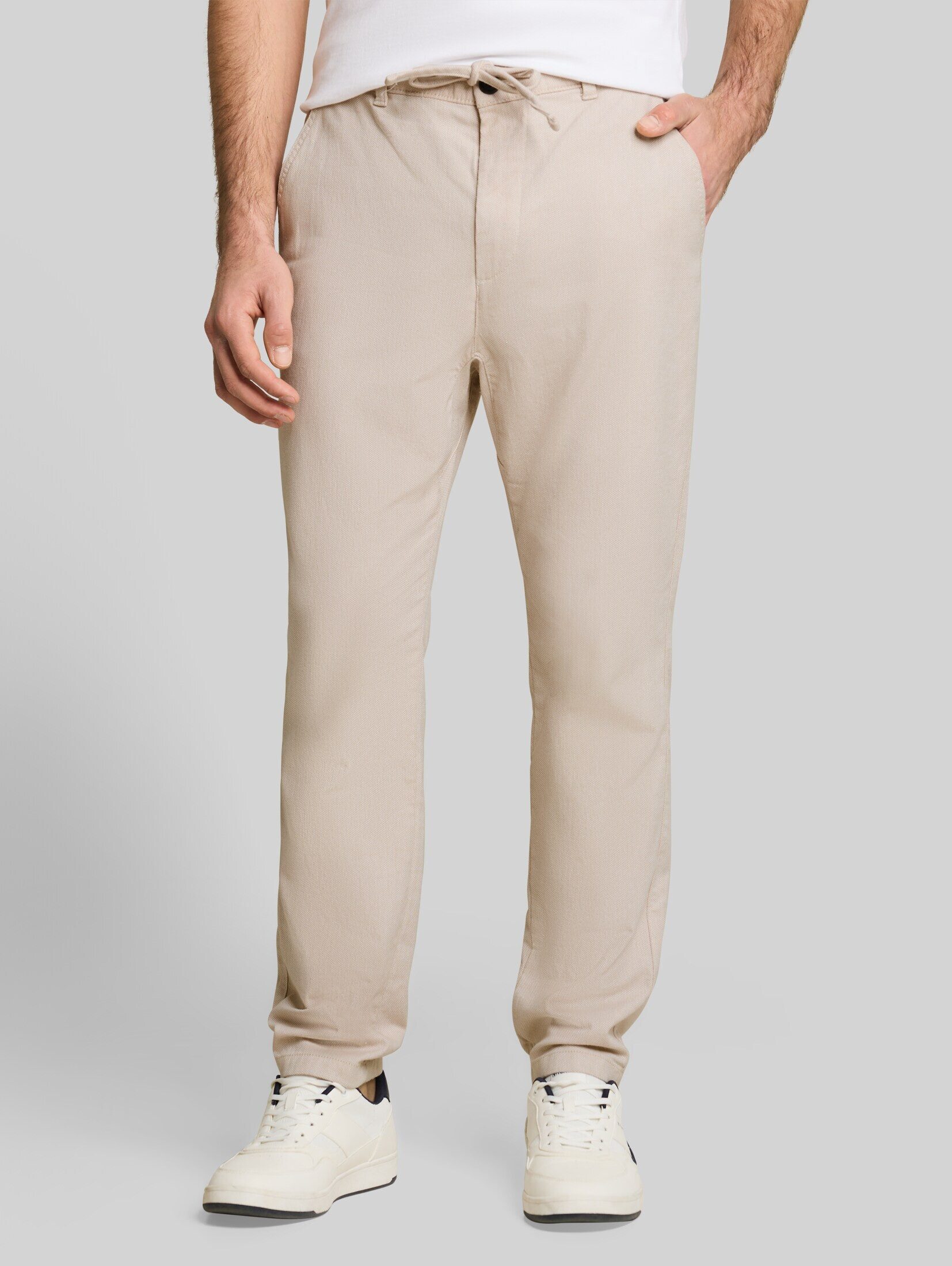 TOM TAILOR Chinohose Hosen & Chino Regular Tapered Chino Hose mit Kordelzug