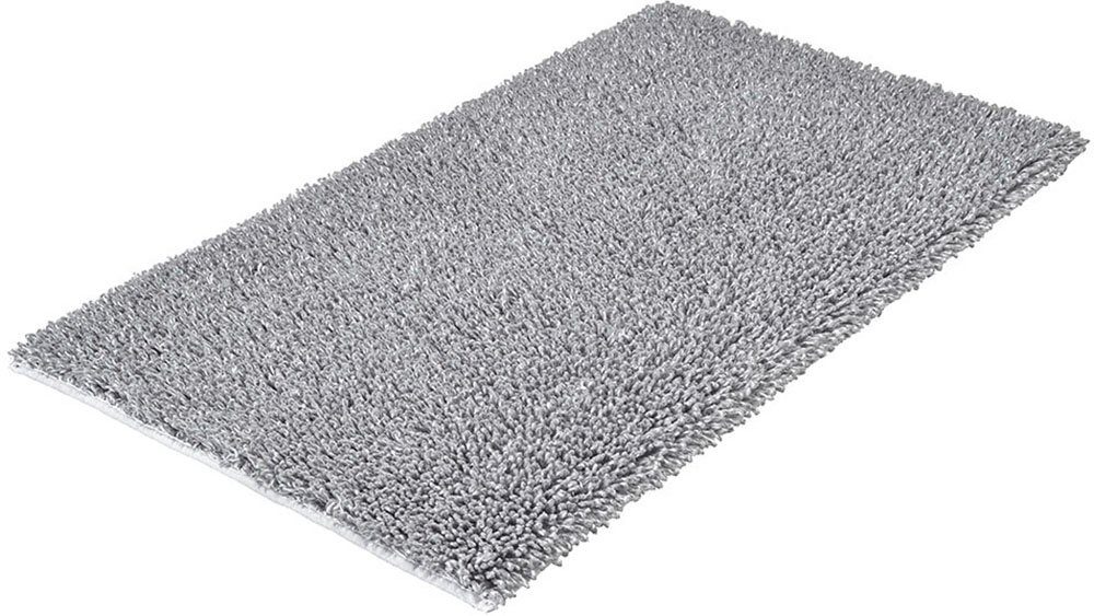 Kleine Wolke Badematte Dana, Badvorleger, Badezimmer Teppich, Höhe 25 mm, rutschhemmend beschichtet, fußbodenheizungsgeeignet, Baumwolle, Polyester, rechteckig, Badteppich, Uni Farben, quadratisch & rechteckig erhältlich