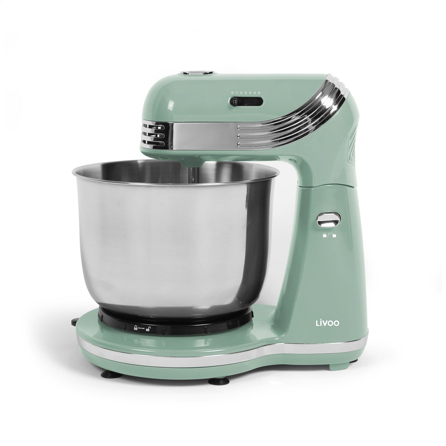 LIVOO Küchenmaschine LIVOO Knetmaschine Rührmaschine Küchenmaschine  Edelstahlbehälter DOP137VS grün, 250 W online kaufen | OTTO