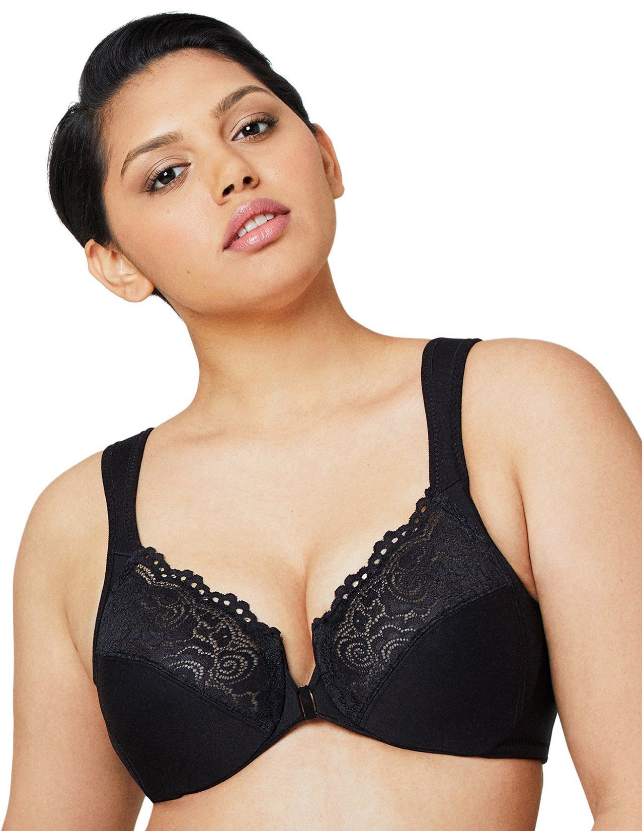 GLAMORISE Bügel-BH mit Vorderverschluss & WonderWire Technologie