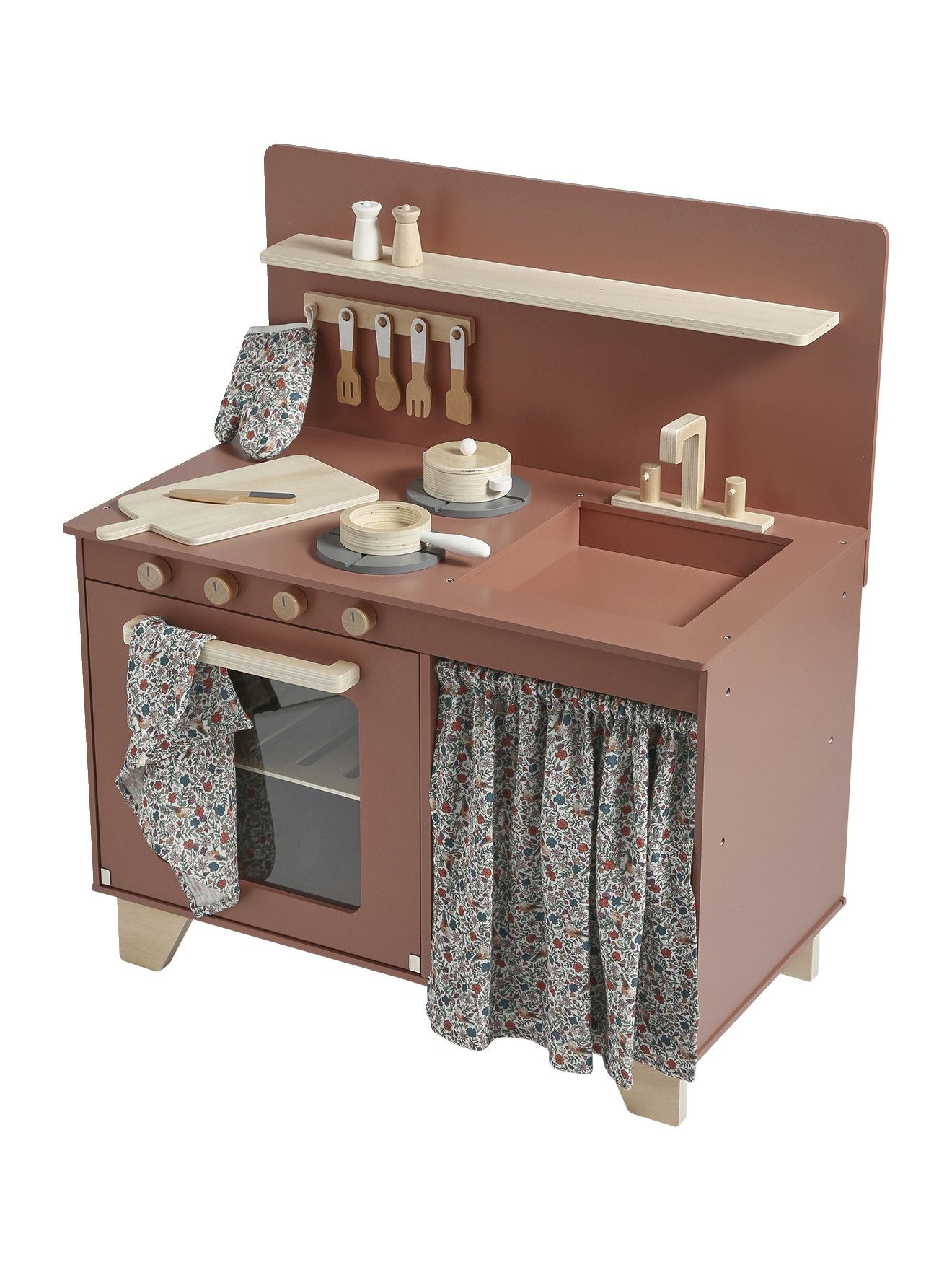 vertbaudet Spielküche Spielküche, Holz FSC® Holz