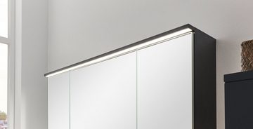MARLIN Spiegelschrank 3510clarus 120 cm breit, Soft-Close-Funktion, inkl. Beleuchtung, vormontiert