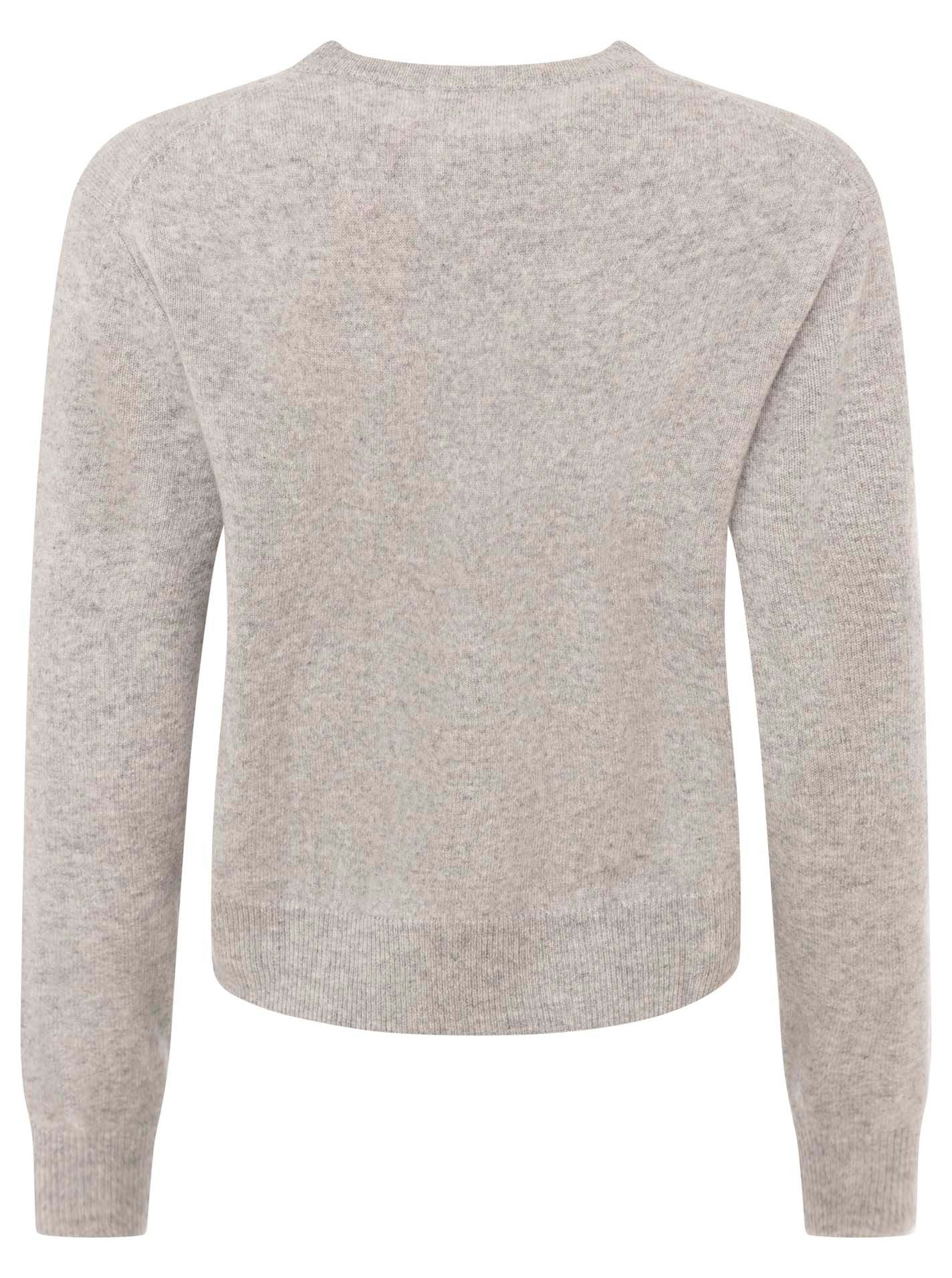 Zwillingsherz Cardigan 100% Kaschmir Cardigan "Perlmutt Knöpfe" 100% Kaschmir, Knopfleiste, Perlmutt Knöpfe – Bild 2 von 3