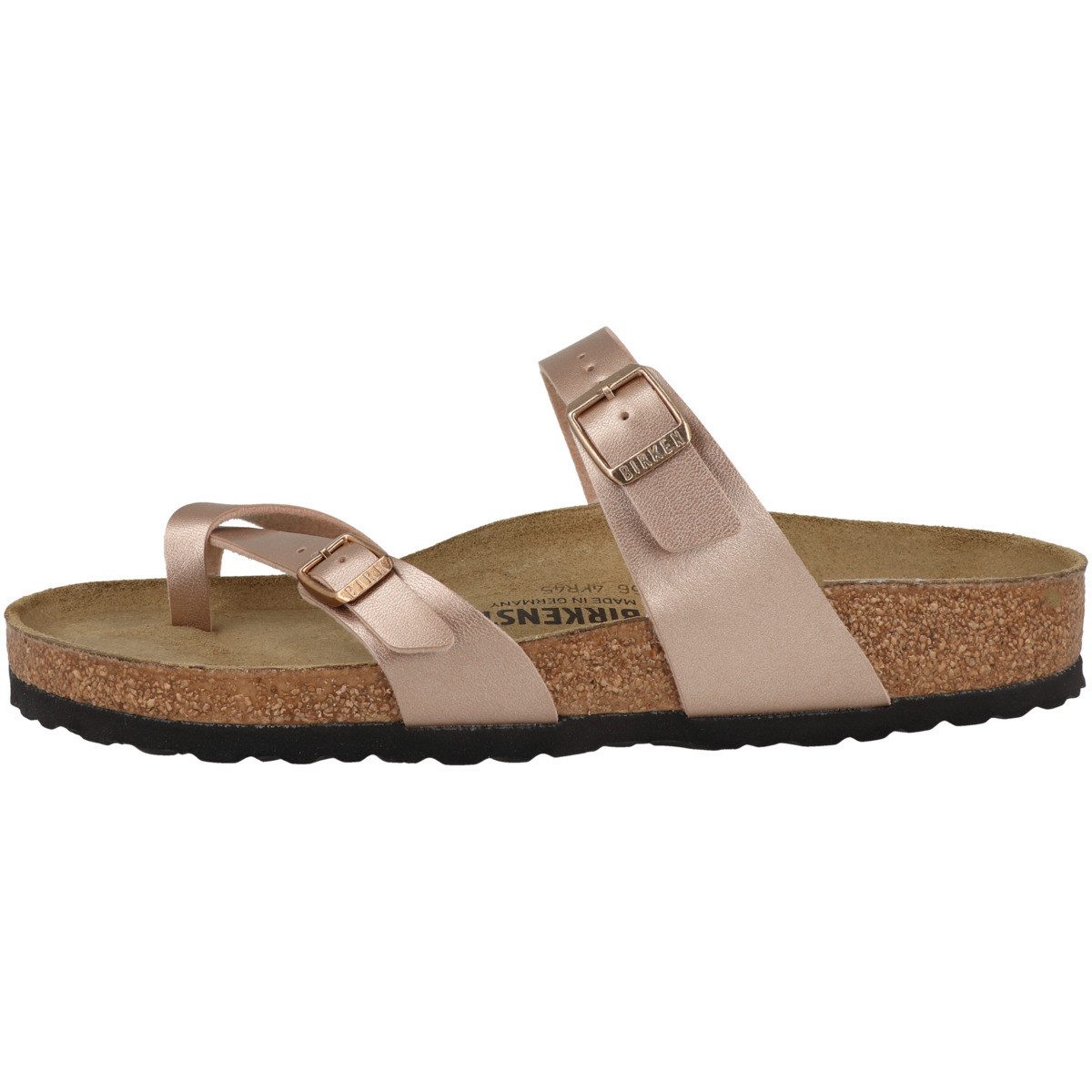 Birkenstock Mayari Birko-Flor Metallic normal Damen Sandale Sandaletten, Sommerschuhe, Badeschuhe, Riemchen, Schlappen