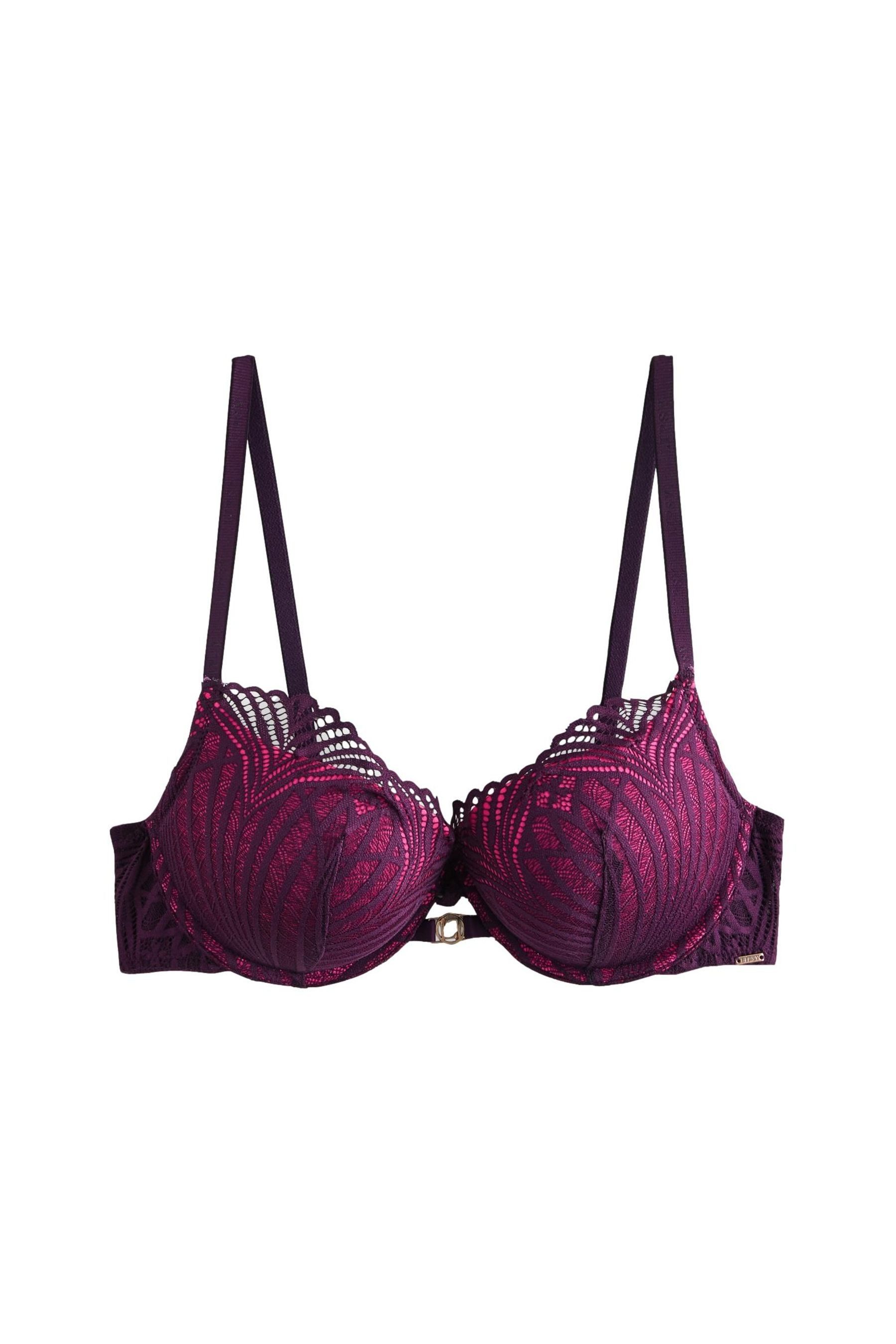LIPSY Push-up-BH Lipsy Geo Spitzen-BH mit dreifacher Hebewirkung (1-tlg)