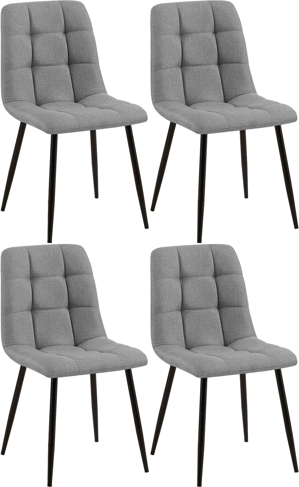 CLP Esszimmerstuhl Tilde (4er Set), mit günstig online kaufen