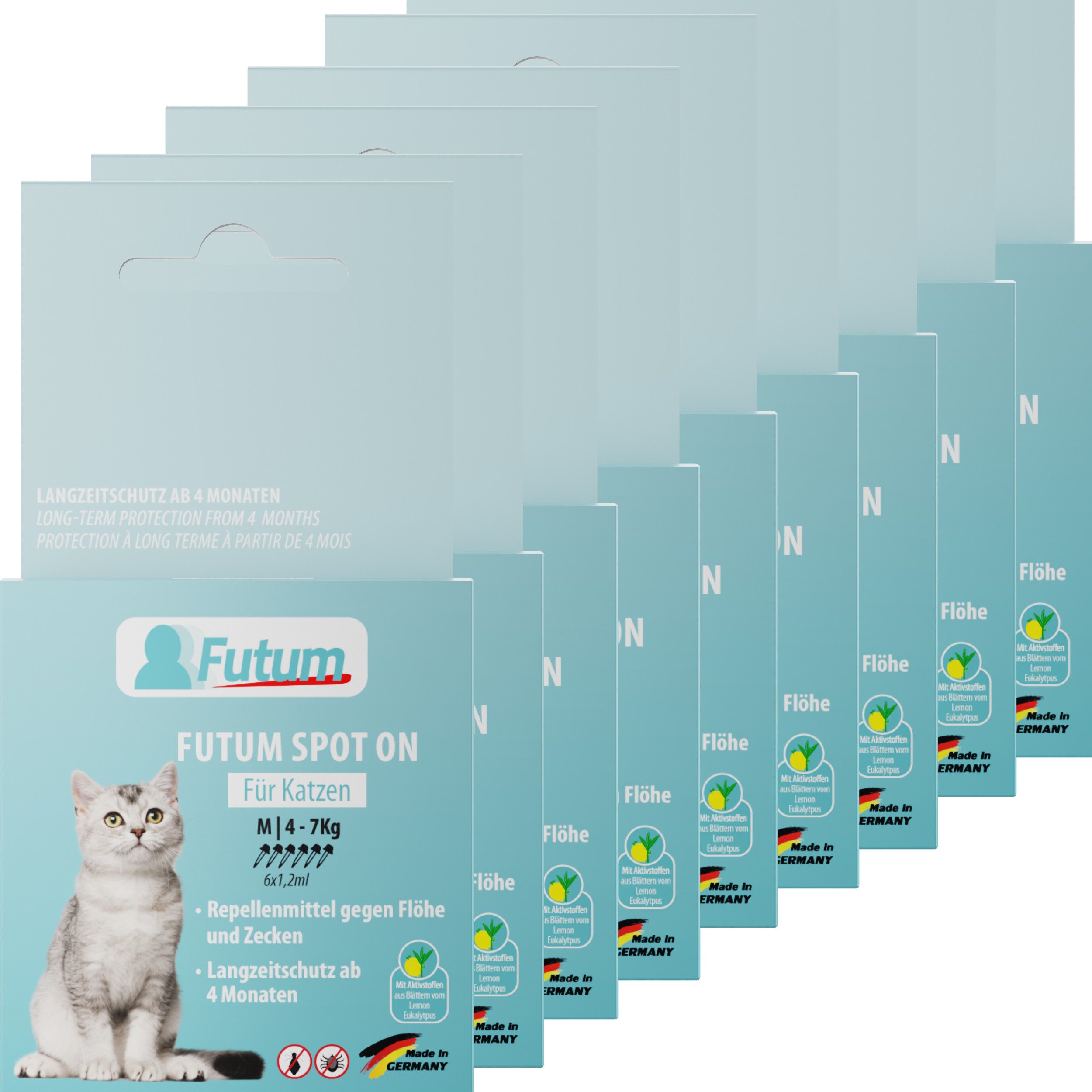 Zeckenschutzmittel Spot on für Katzen