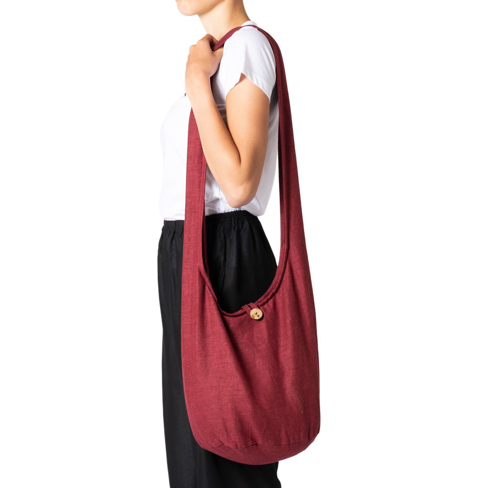 PANASIAM Freizeittasche Schulterbeutel einfarbig Schultertasche aus günstig online kaufen