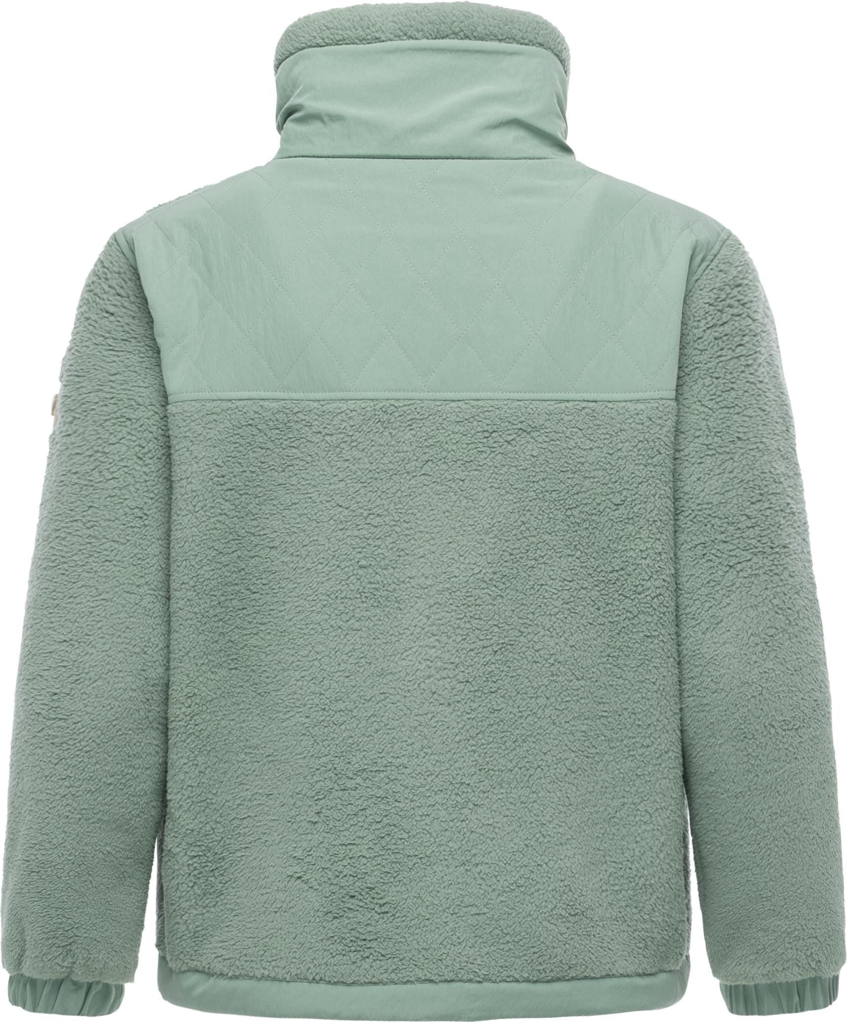 Ragwear Plüschjacke Arctika II Flauschige Jacke aus Teddyfleece