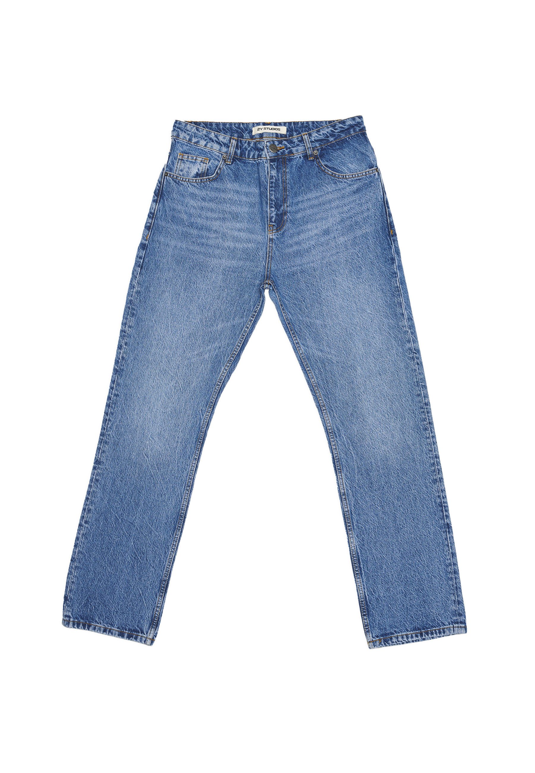 Bequeme Jeans 2Y Studios 2Y Gabrie Basic Straight Jeans