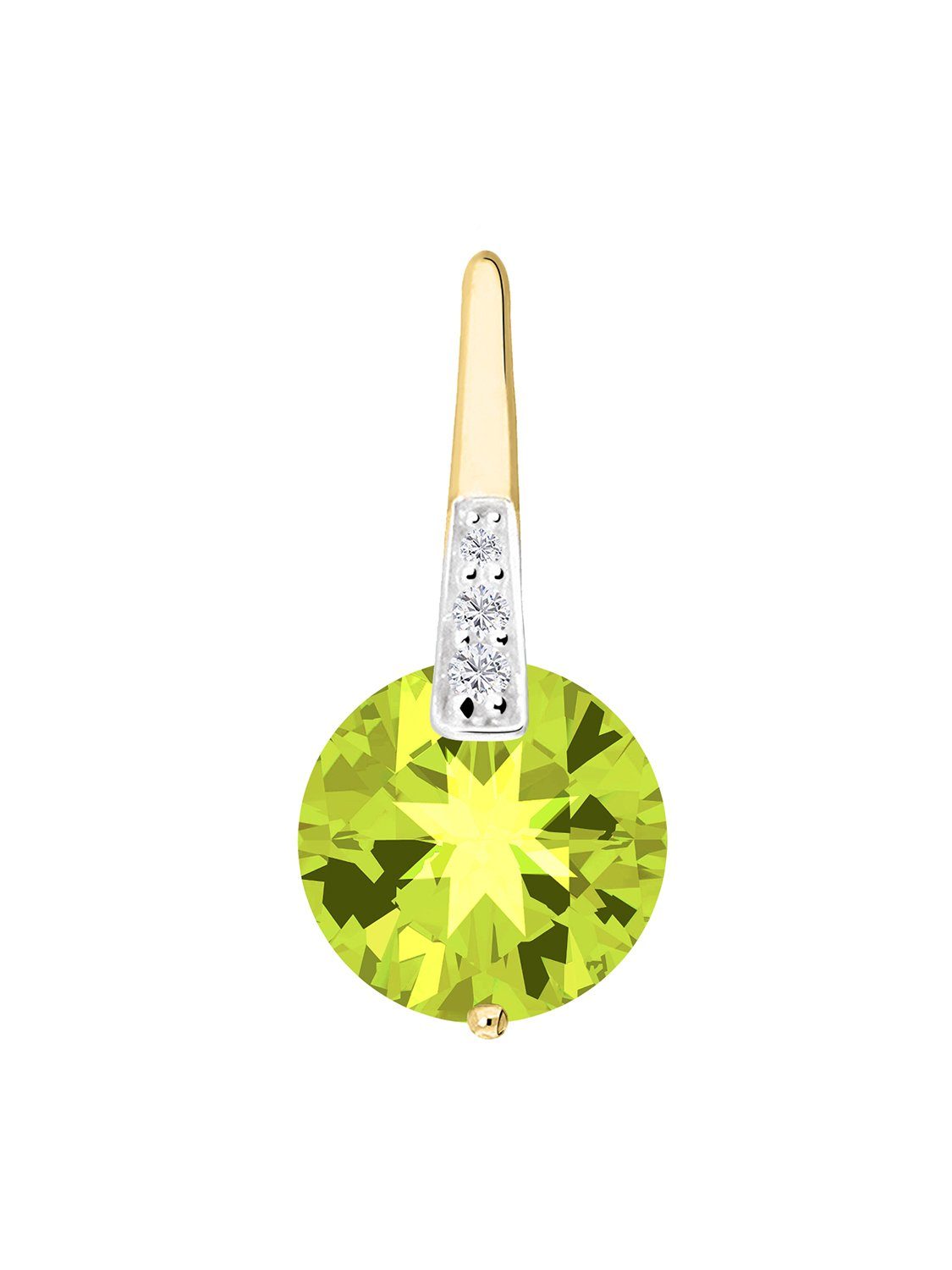 My Gold Kettenanhänger Damen Edelstein Anhänger günstig online kaufen