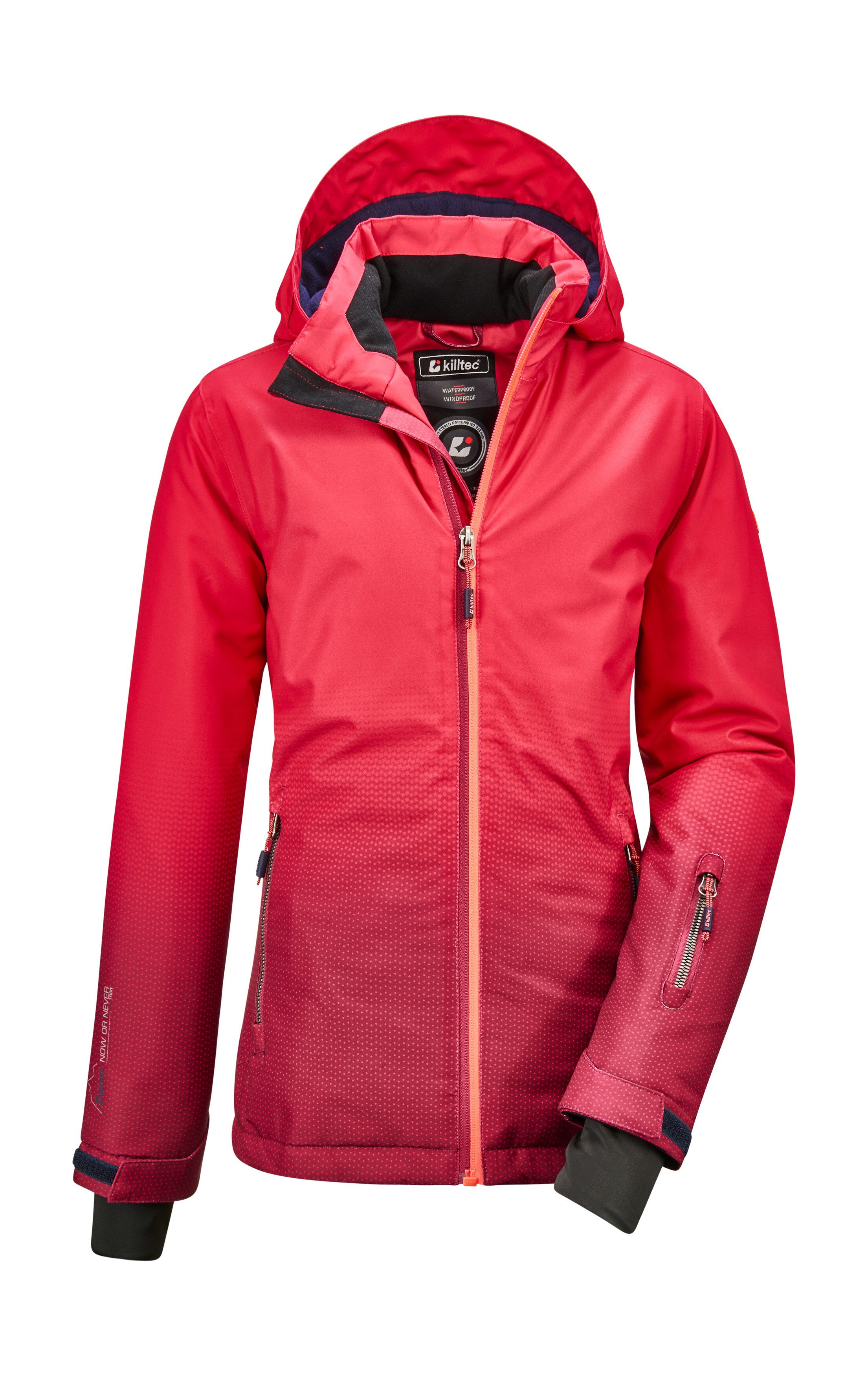 Killtec Outdoorjacke Lynge GRLS JCKT E Mädchenjacke, wasserdicht/winddicht, 10.000 mm Wassersäule