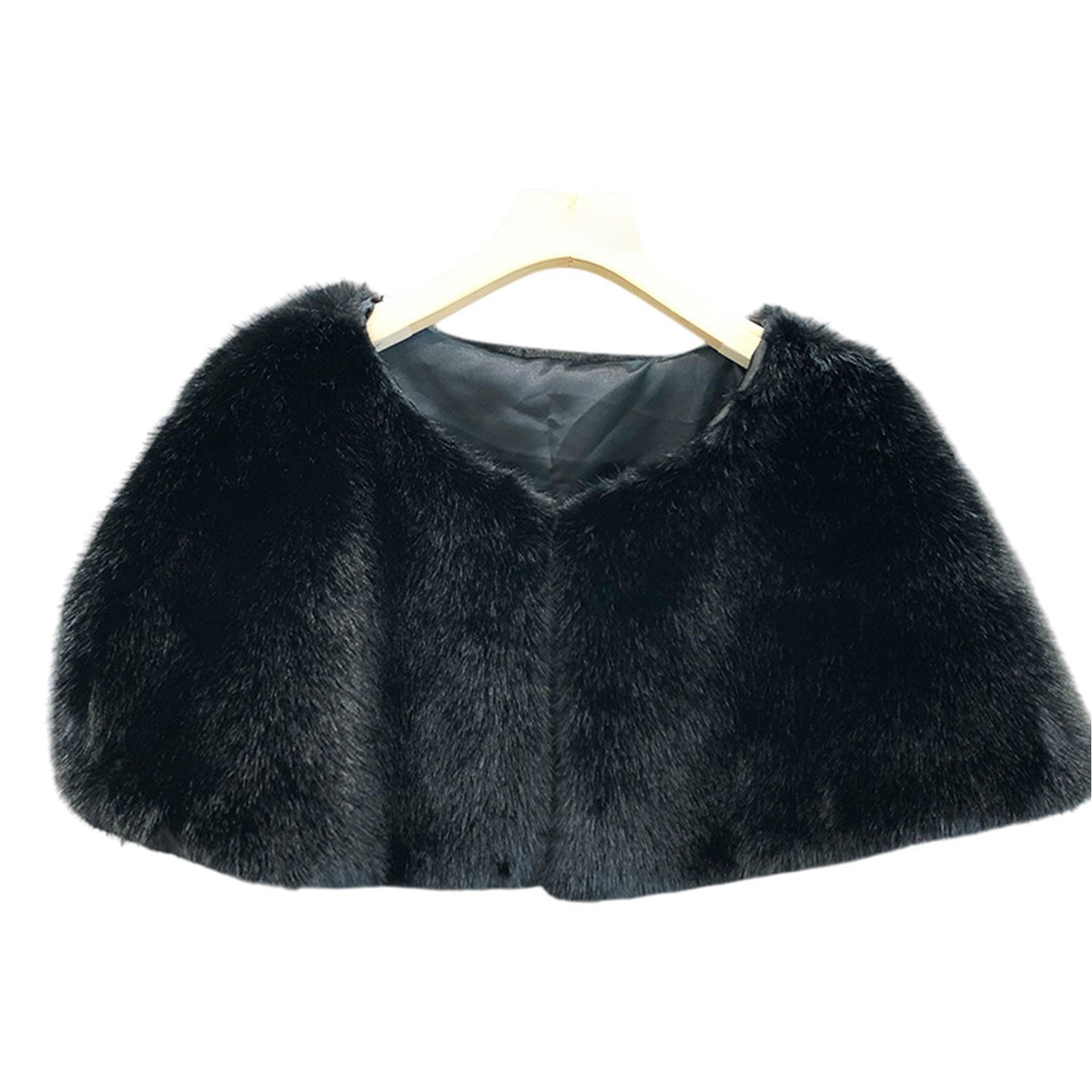 Refttenw Modeschal Damen Winter Kunstpelz Schal, Plüsch Schal für Hochzeits günstig online kaufen