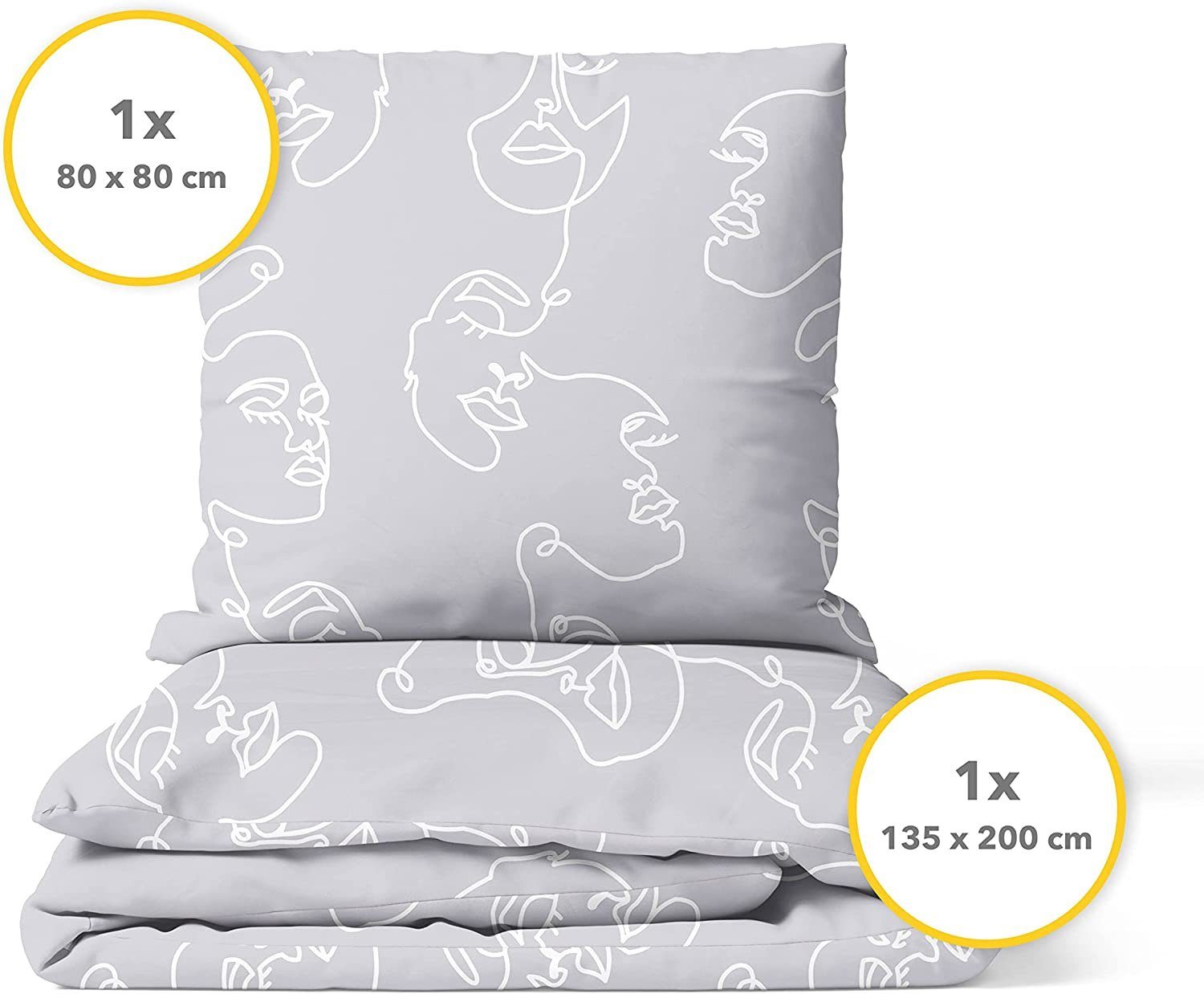 Träumschön Bettwäsche Renforce 135x200 cm oder günstig online kaufen