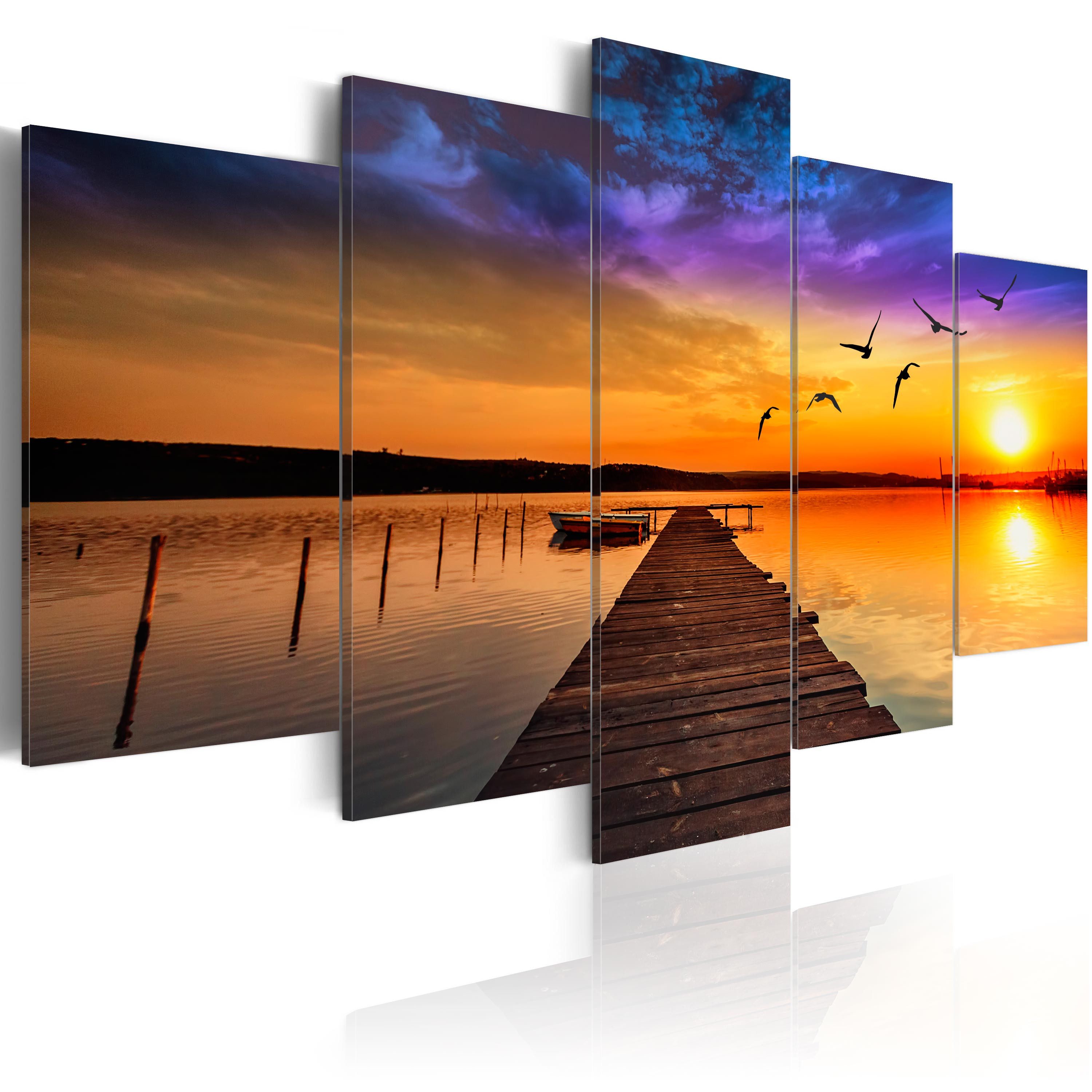 Artgeist Wandbild Romantic Lake