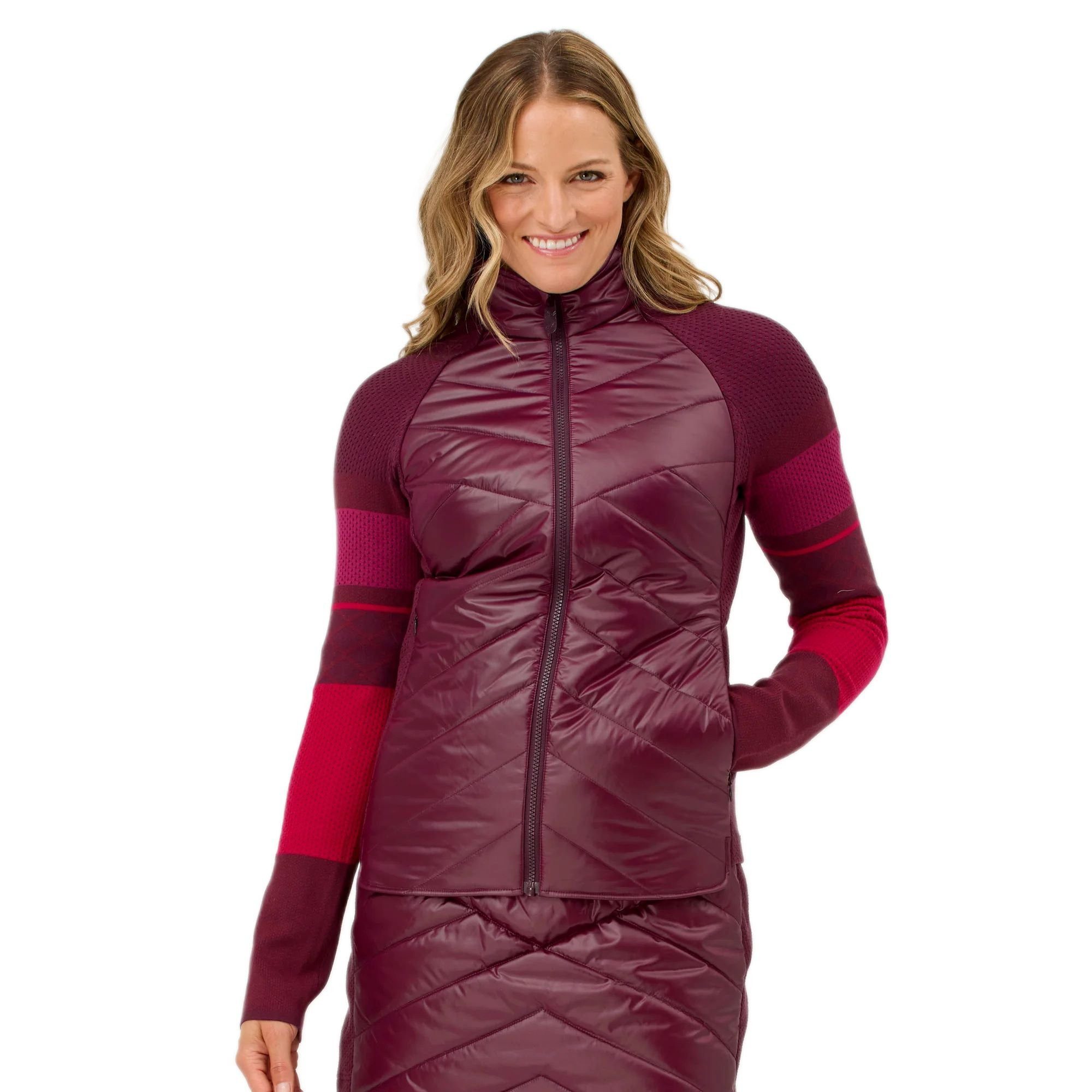 Krimson Klover Winterjacke Switchback burgund Damen