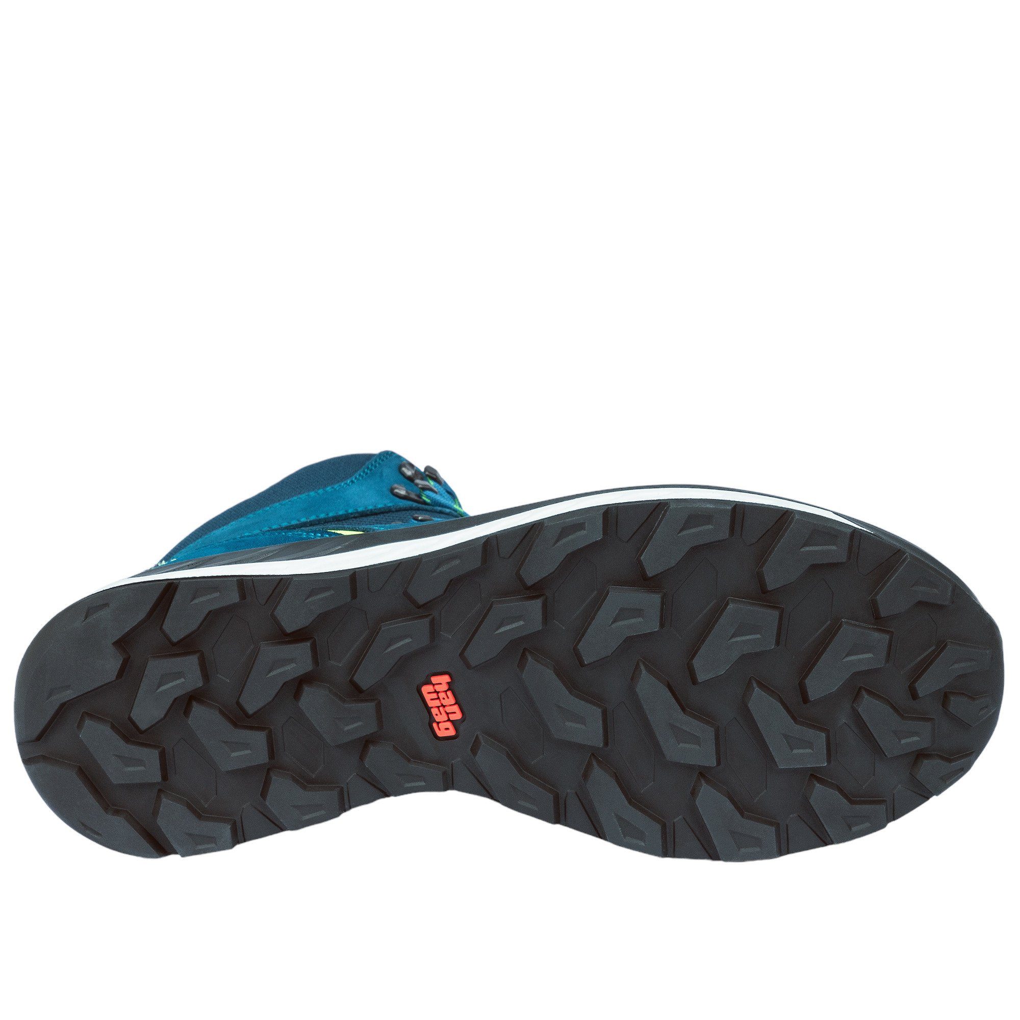 Hanwag Bluecliff EcoShell (Nubukleder/Veloursleder, wasserdicht) sulphurbla günstig online kaufen