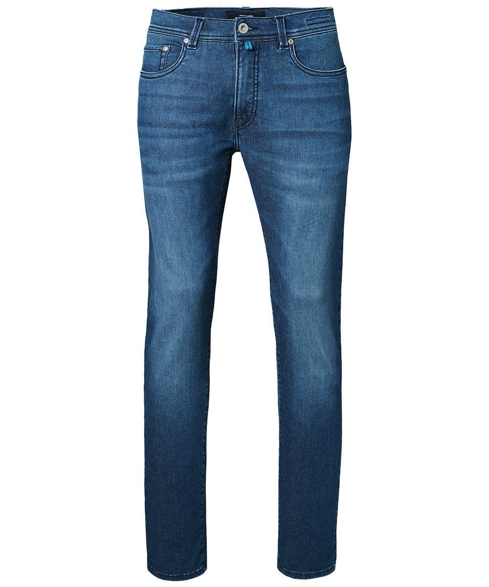 5-Pocket-Jeans PIERRE CARDIN LYON TAPERED blue used buffies 38510 8006.6824 - FUTUREF