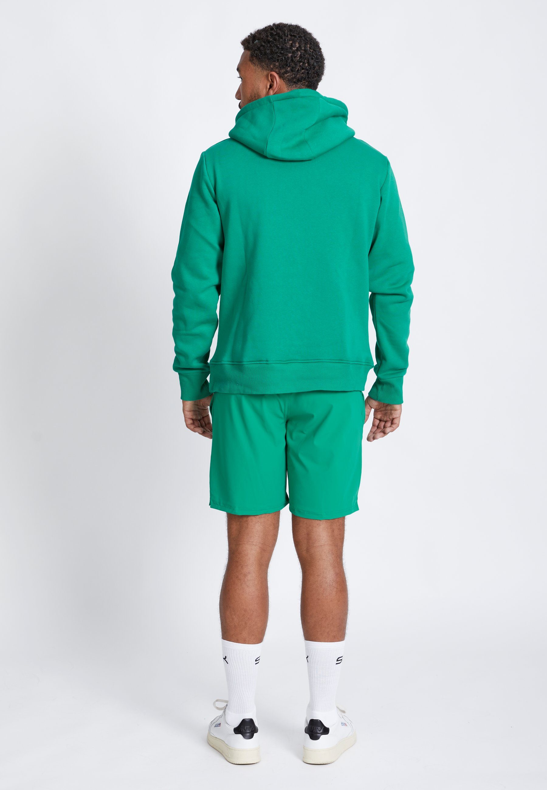 SPORTKIND Hoodie unisex Kapuzensweater grün smaragd