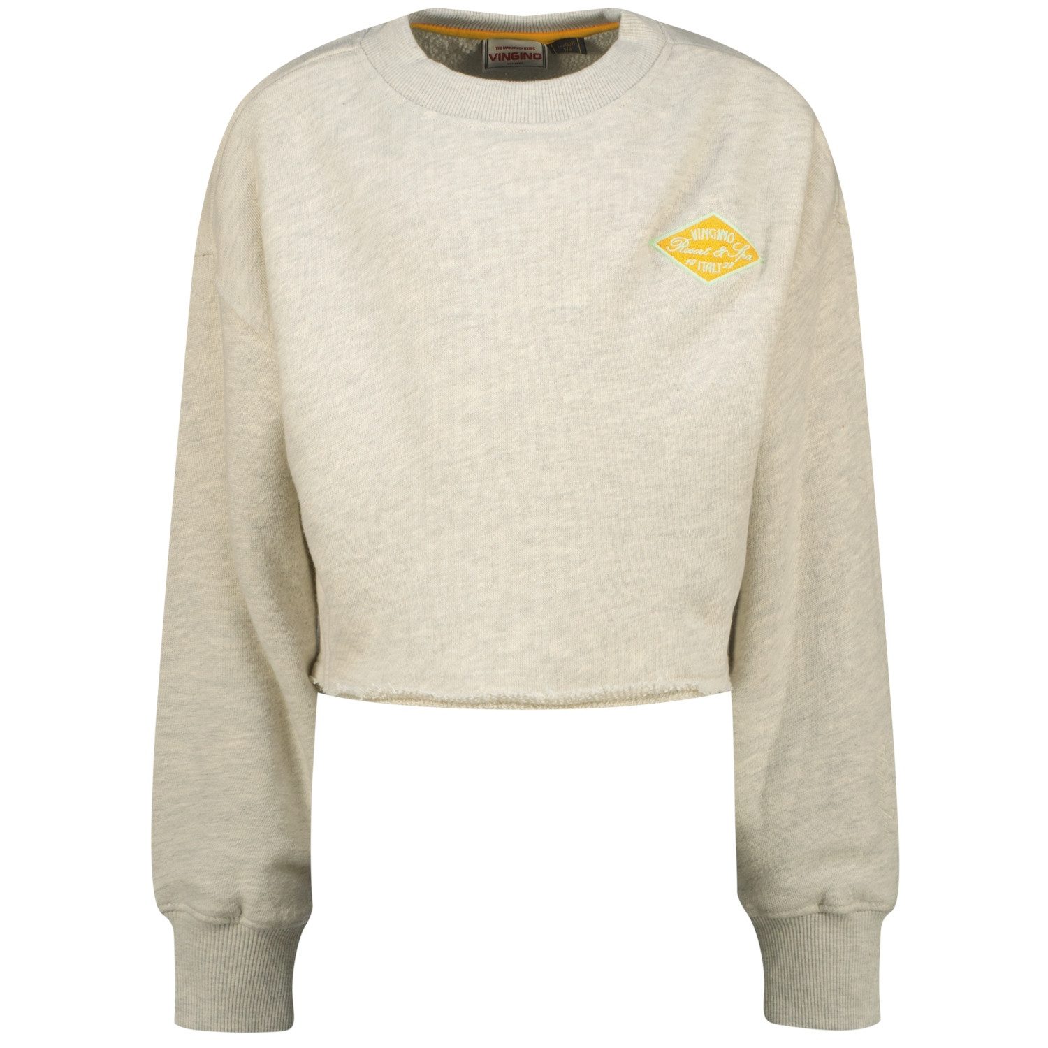 Vingino Sweater mit Logo-Badge-Stickerei, kur, für Girls