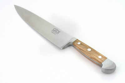 Güde Messer Solingen Kochmesser Kochmesser, geschmiedet, Serie Alpha Olive, Doppelkropf, Griff Olivenholz - No. X805/21