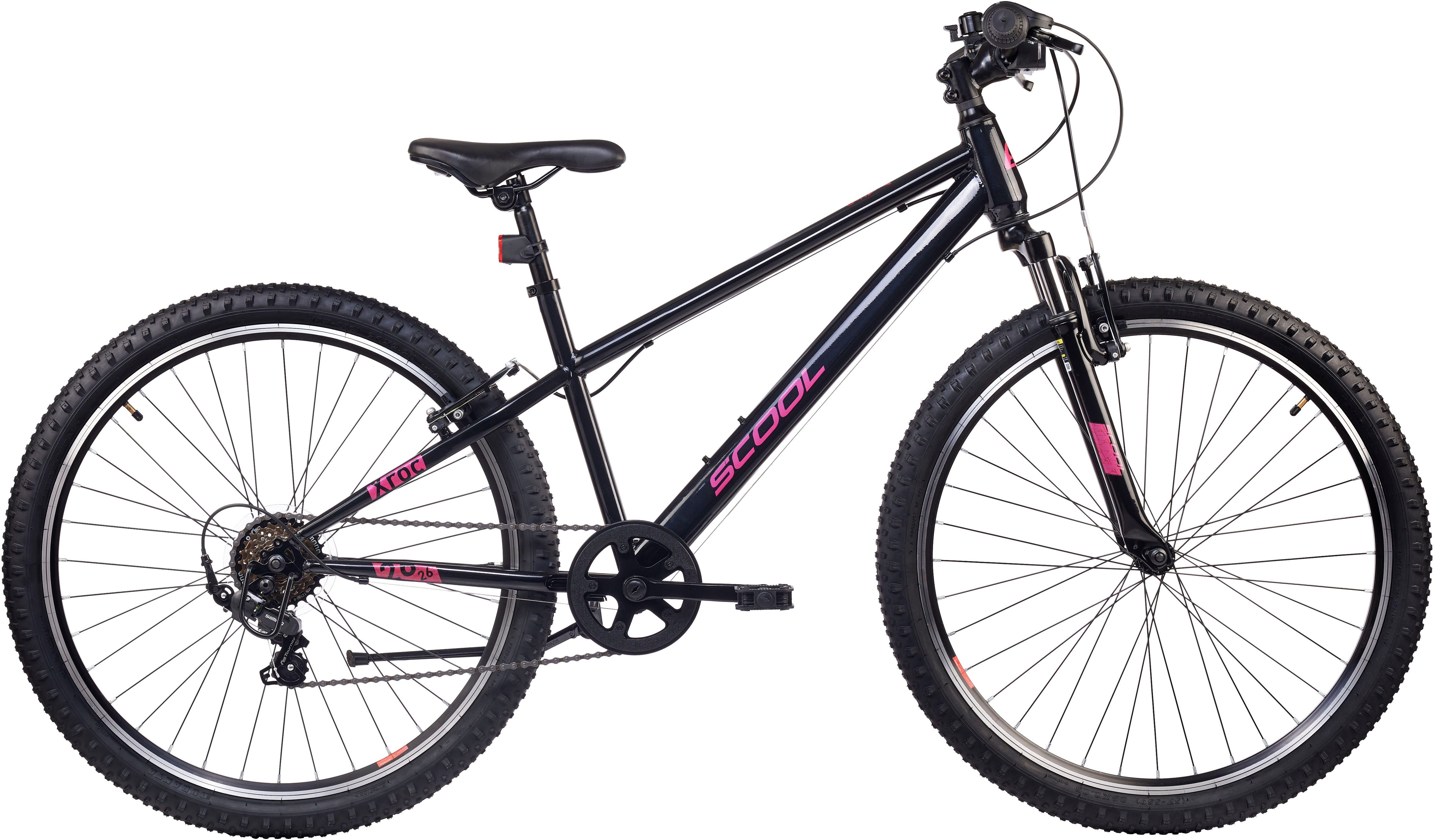S’COOL Jugendfahrrad S'COOL Xroc 26-K6 Oxid/Pink, 6 Gang Shimano, Kettenschaltung