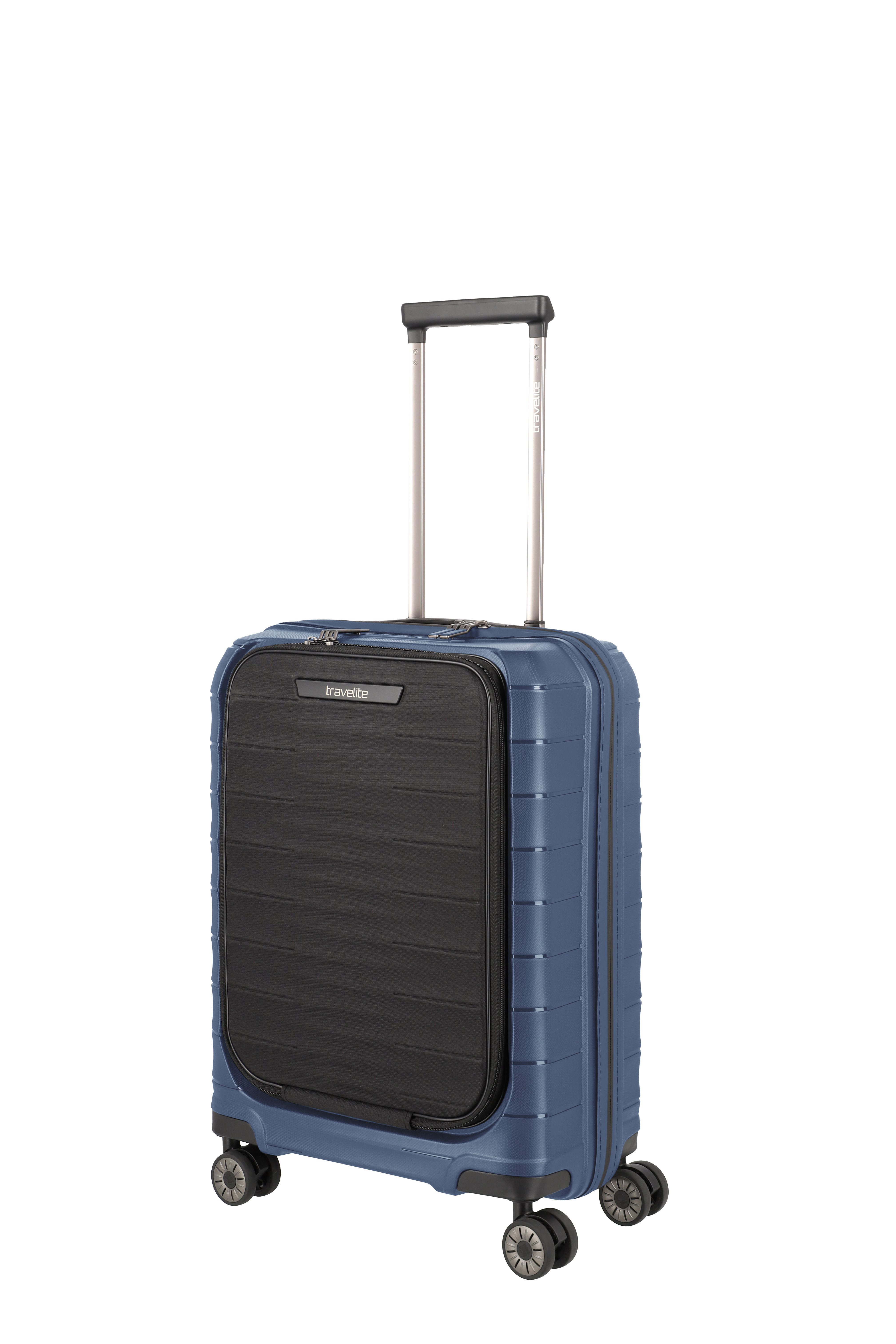 travelite Trolley MOOBY Koffer Hartschale, 4 Rollen, mit TSA-Schloss und kratzresistenter Oberfläche – leicht und robust