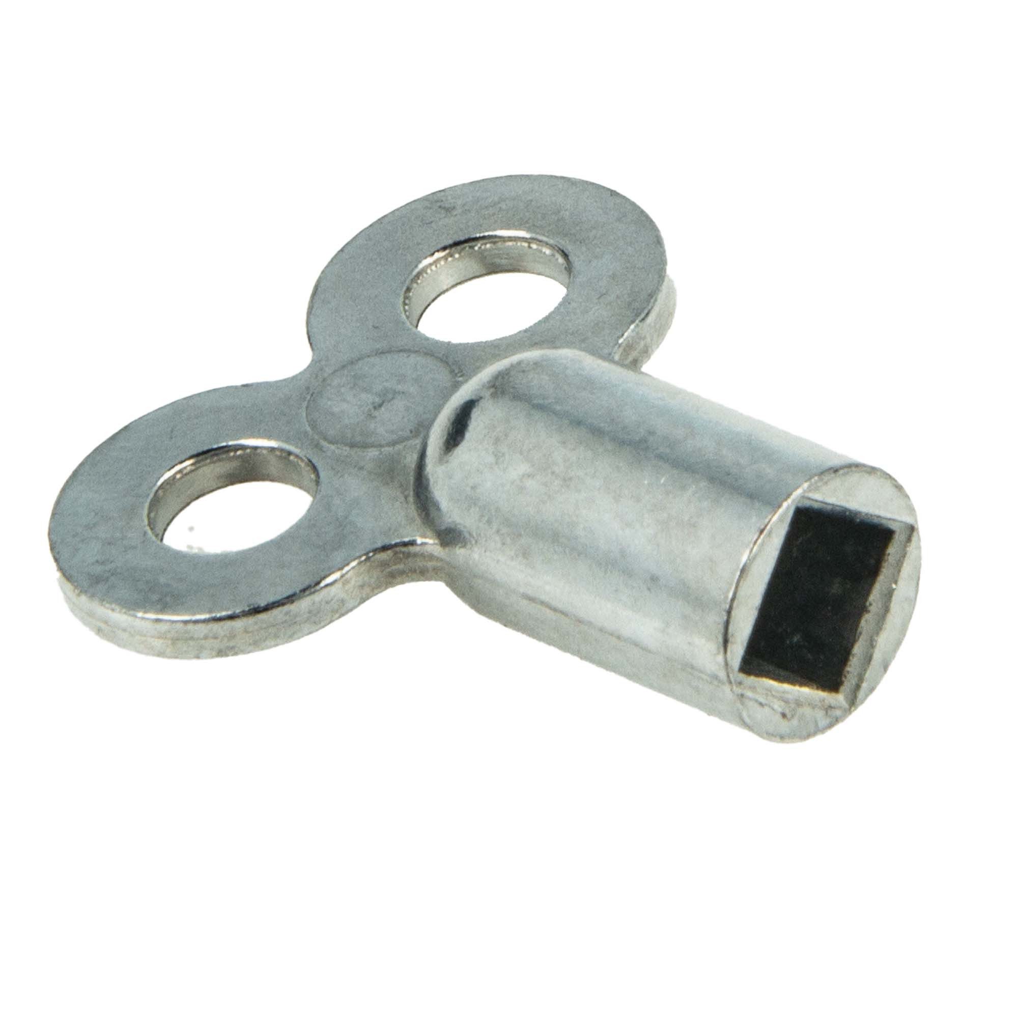 tecuro Heizkörper Metall-Heizkörper-Entlüftungsschlüssel, 4-Kant mit 5 mm günstig online kaufen