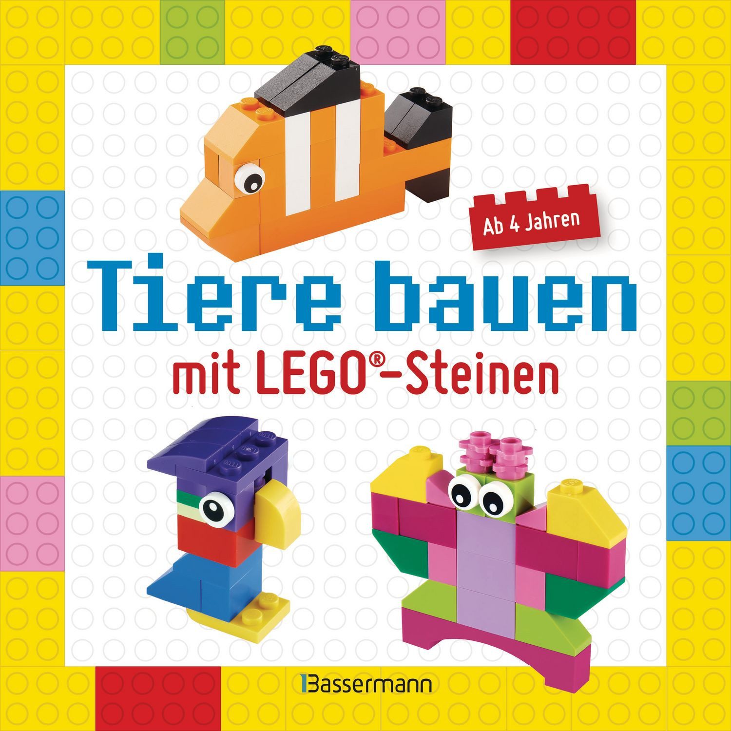 Tiere bauen mit LEGO®-Steinen für Kinder ab 4 Jahren / diverse